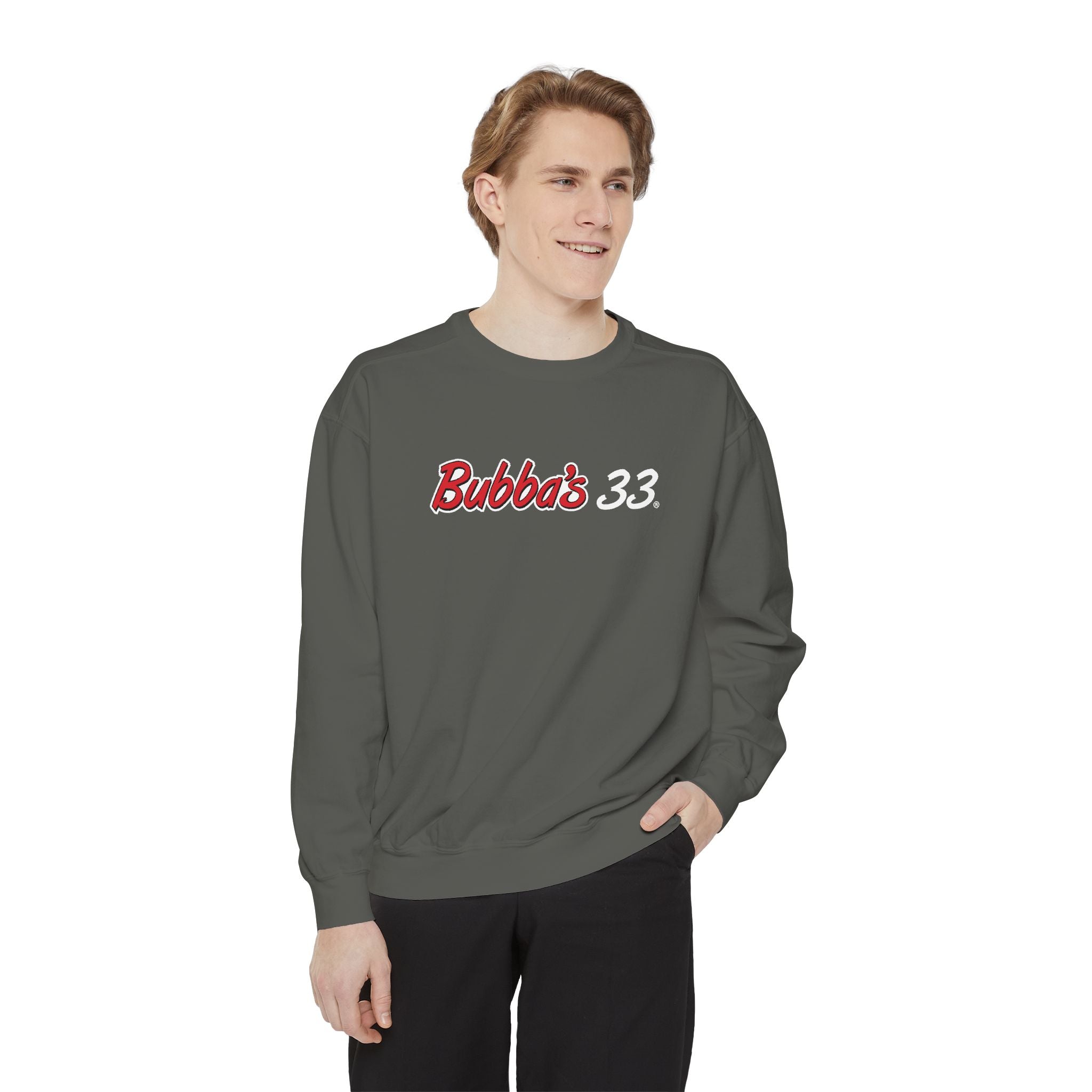 Bubba's 33 Comfort Colors Unisex Garment-Dyed Crewneck Sweatshirt