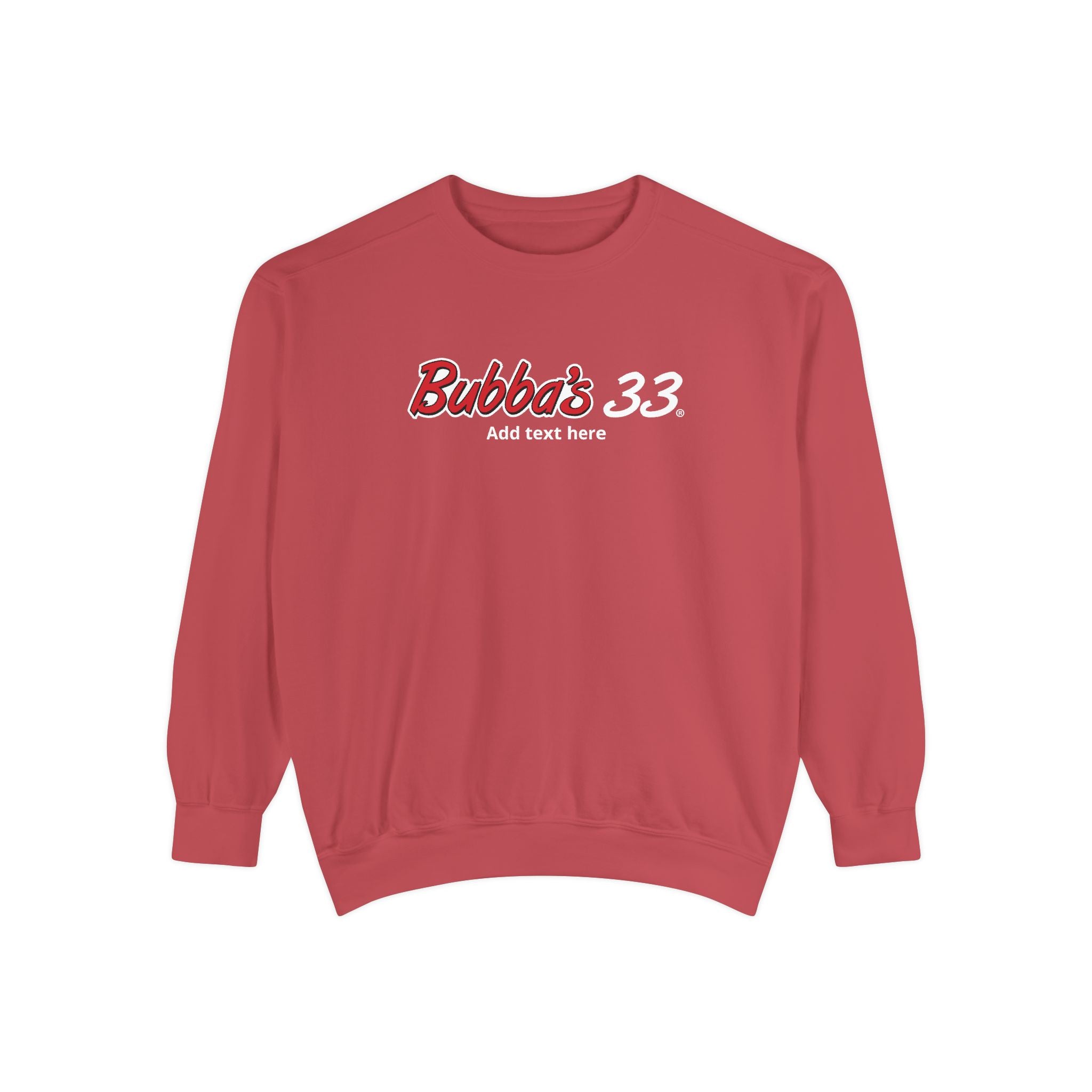 Bubba's 33 Comfort Colors Unisex Garment-Dyed Crewneck Sweatshirt