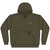 Vintage Texas BBQ Logo Hoodie — 'Texas' Chest Emblem Midweight Pullover