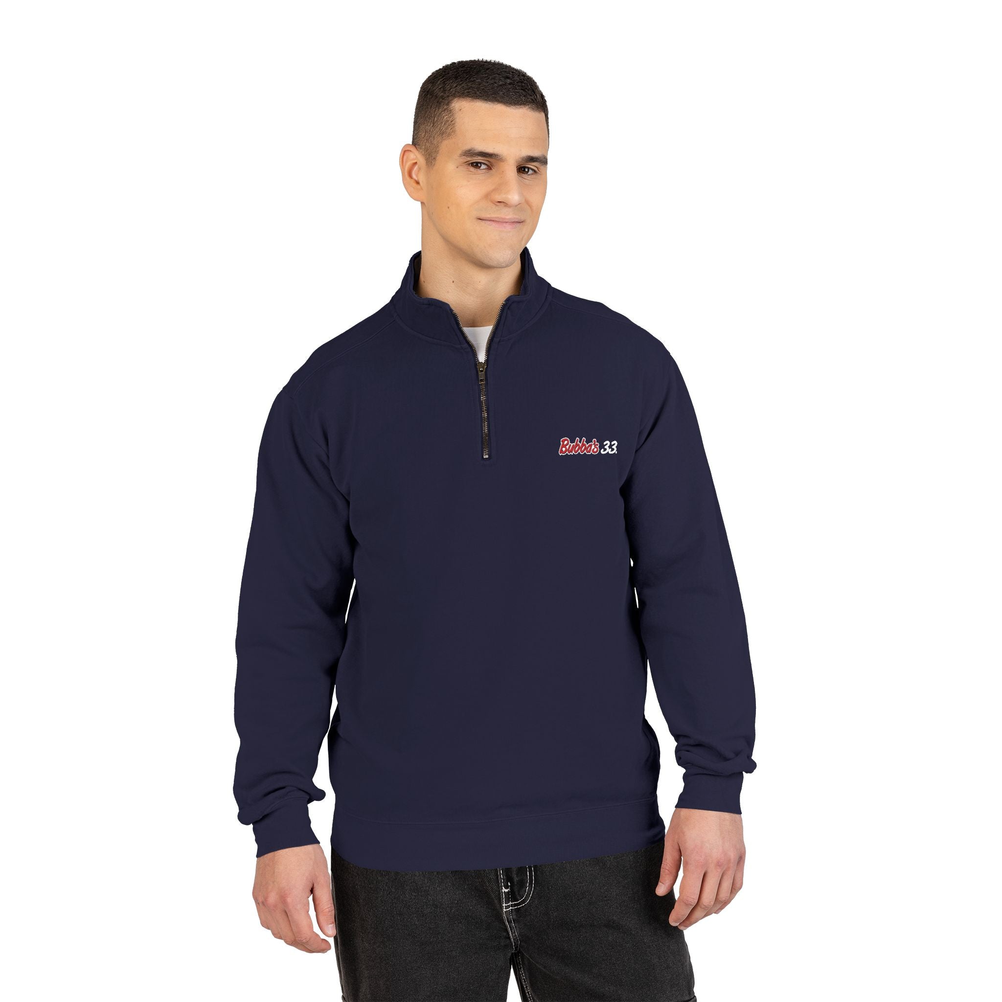 Bubba's 33 Comfort Colors Ring Spun 1/4-Zip Sweatshirt