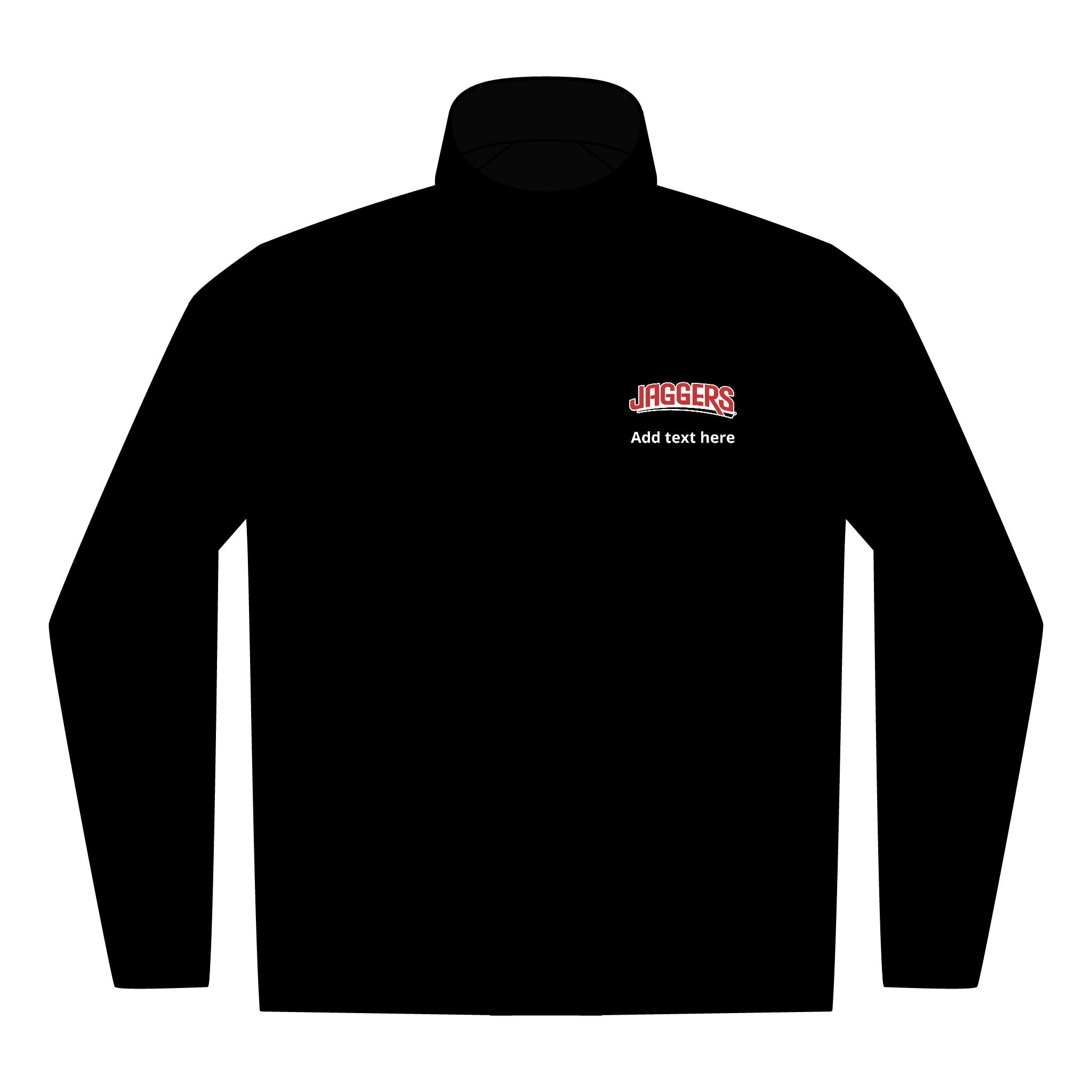 Jaggers Men's Sport-Tek Sport-Wick Stretch 1/4-Zip Pullover