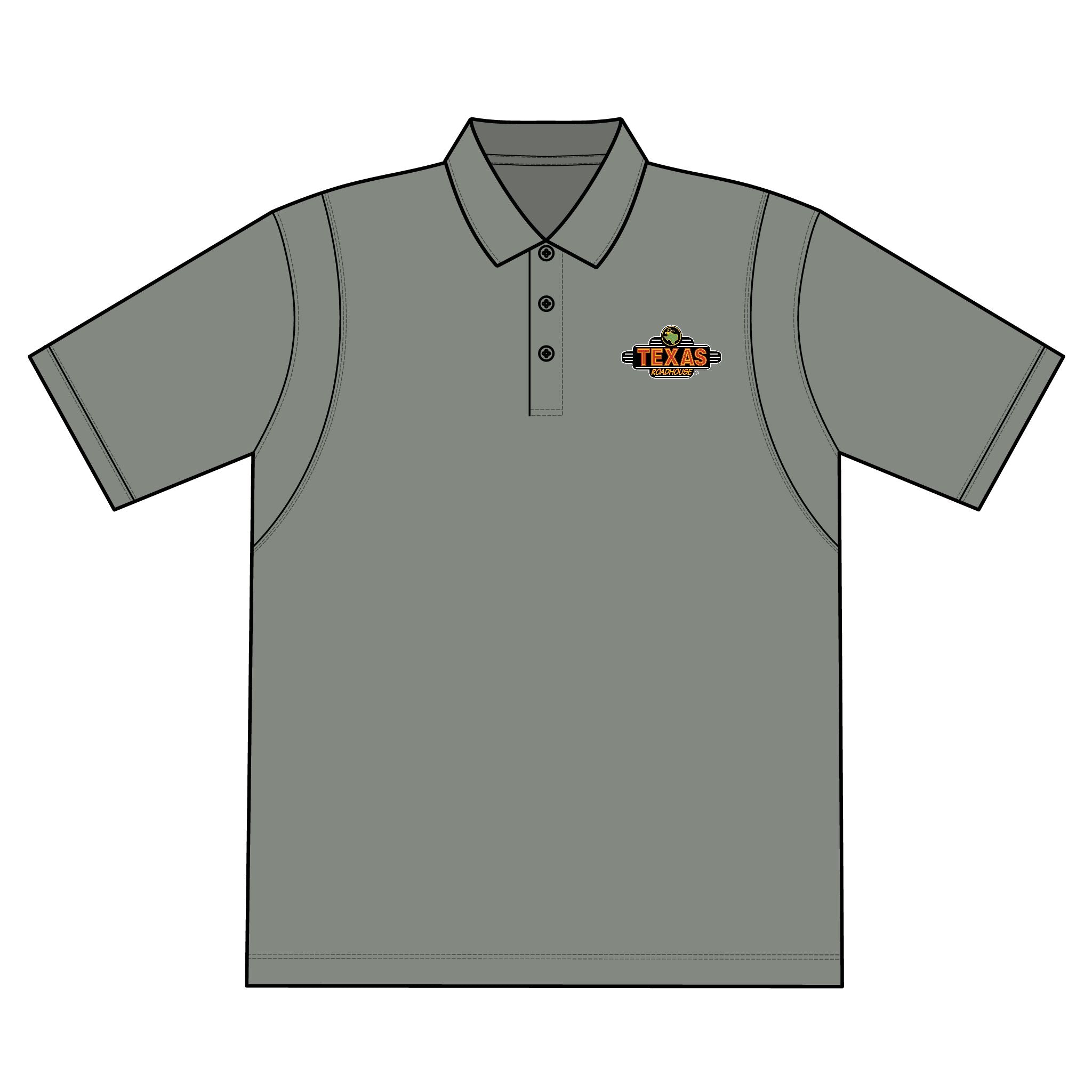 Texas Roadhouse SportTek TALL  Micropique Sport-Wick Polo