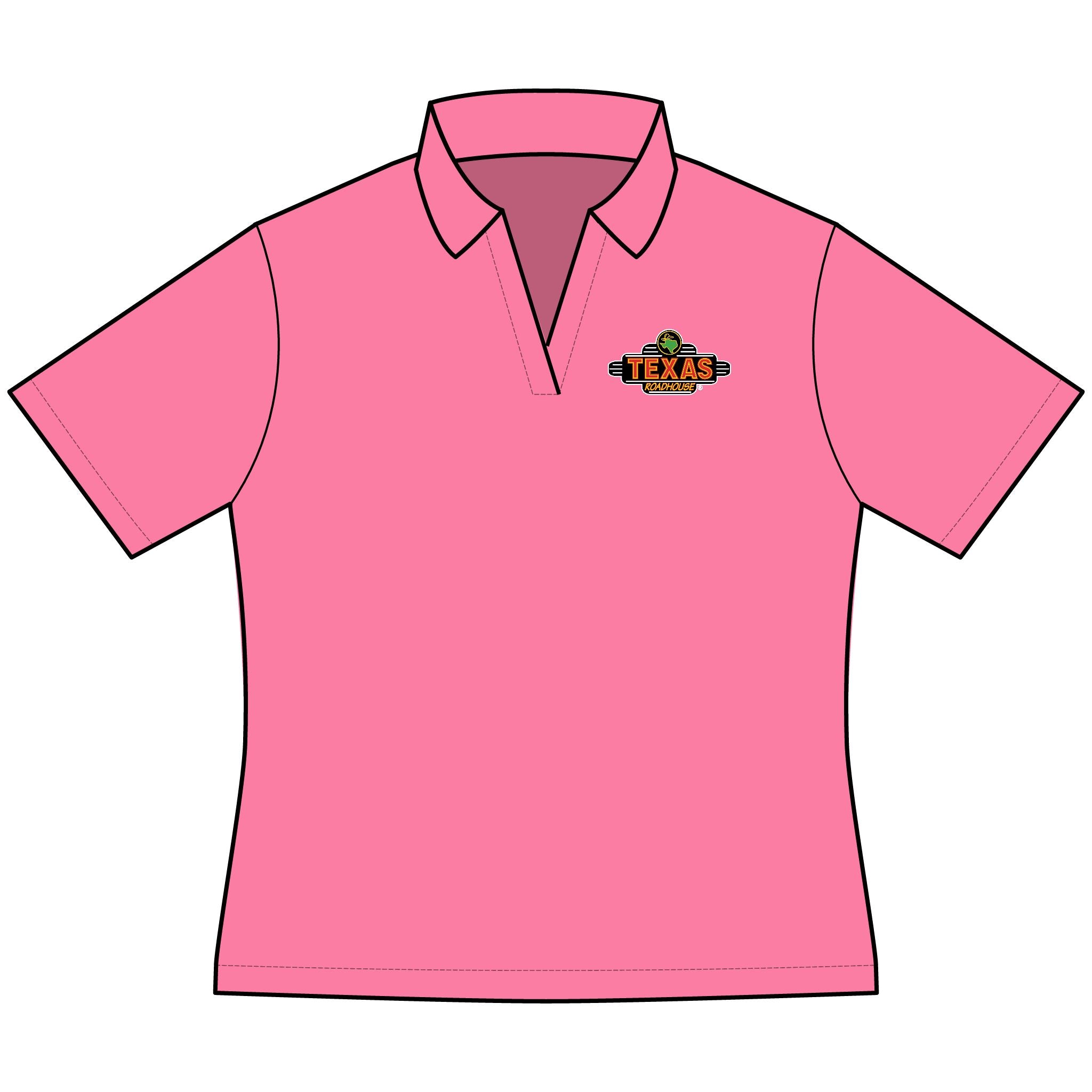 Texas Roadhouse Women's Sport-Tek PosiCharge Racer Mesh Polo