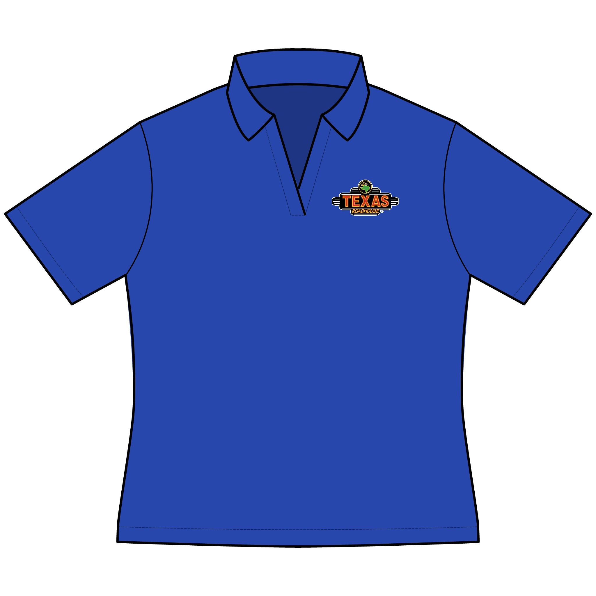 Texas Roadhouse Women's Sport-Tek PosiCharge Racer Mesh Polo