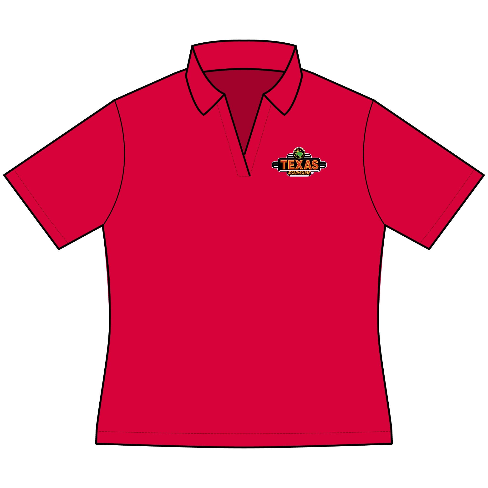 Texas Roadhouse Women's Sport-Tek PosiCharge Racer Mesh Polo