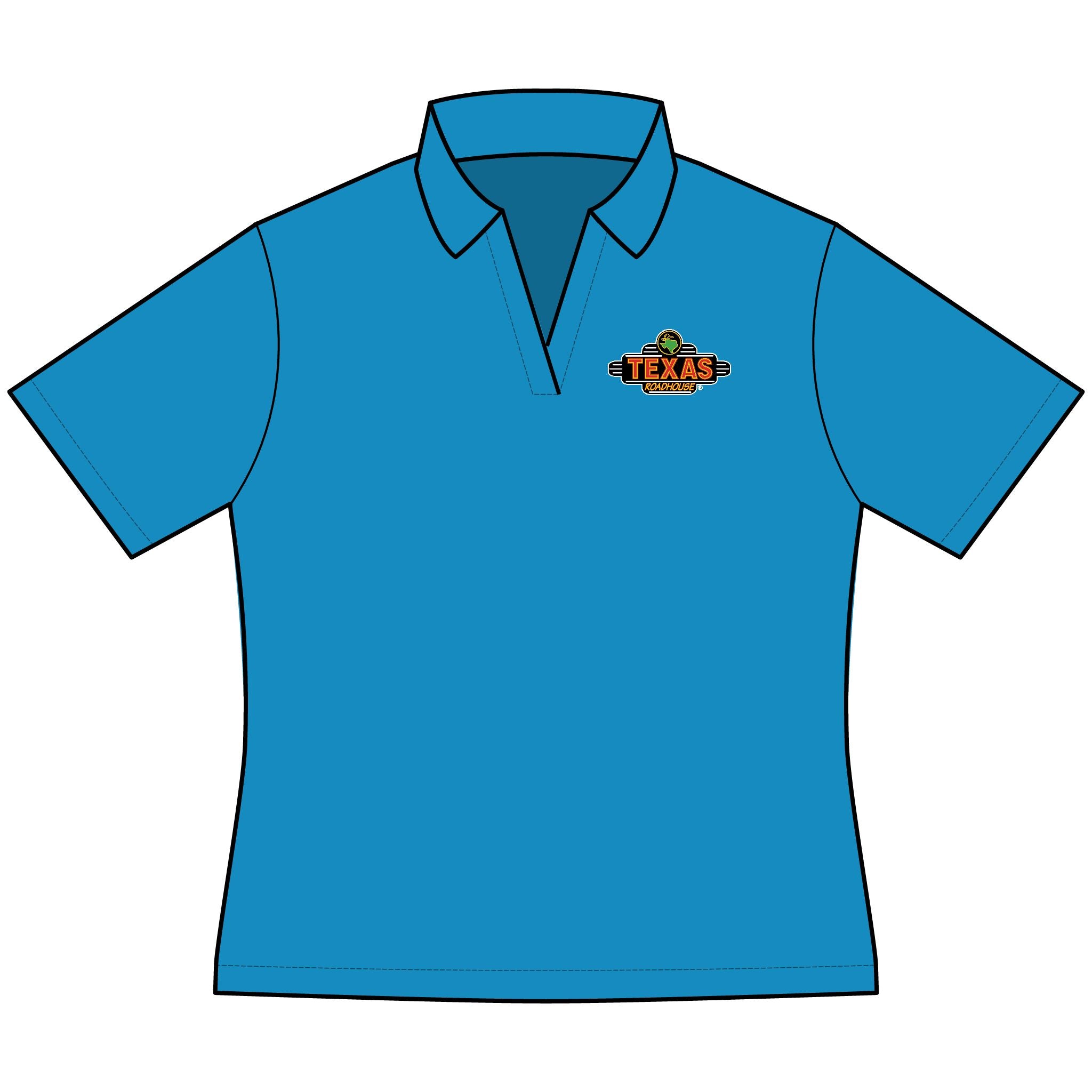 Texas Roadhouse Women's Sport-Tek PosiCharge Racer Mesh Polo