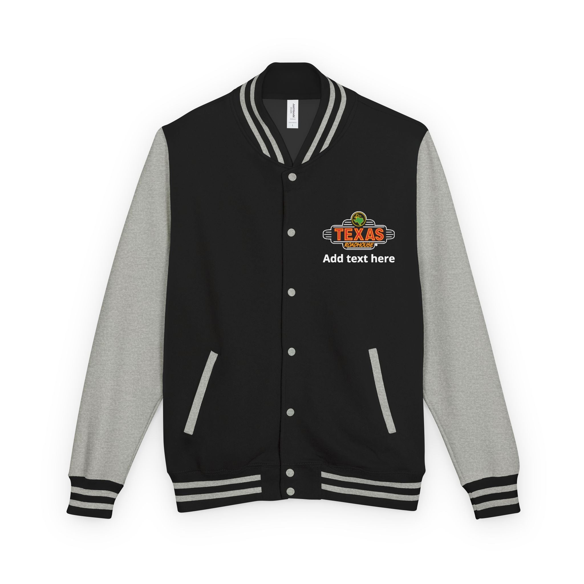 Texas Roadhouse Unisex Heavyweight Letterman Jacket