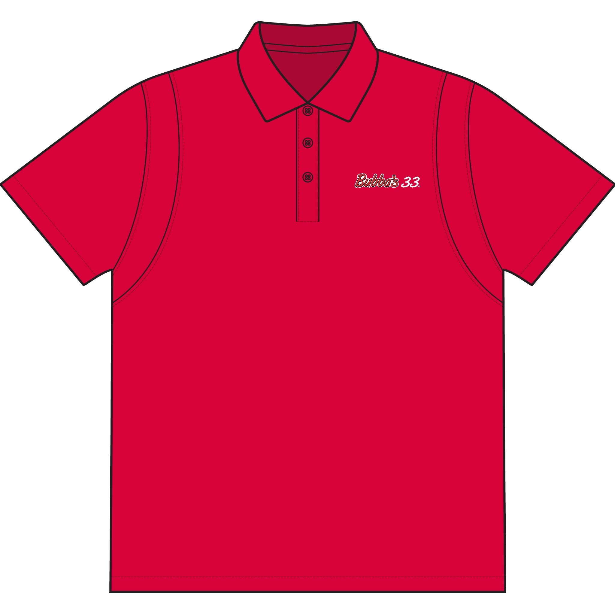 Bubba's 33 SportTek Micropique Sport-Wick Polo