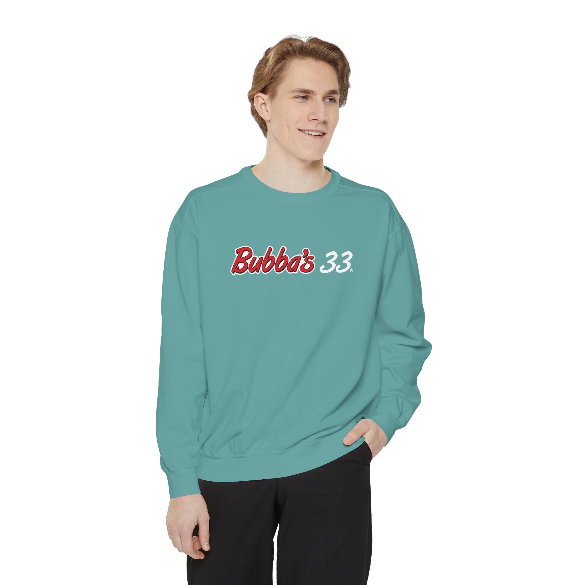 Bubba's 33 Comfort Colors Unisex Garment-Dyed Crewneck Sweatshirt