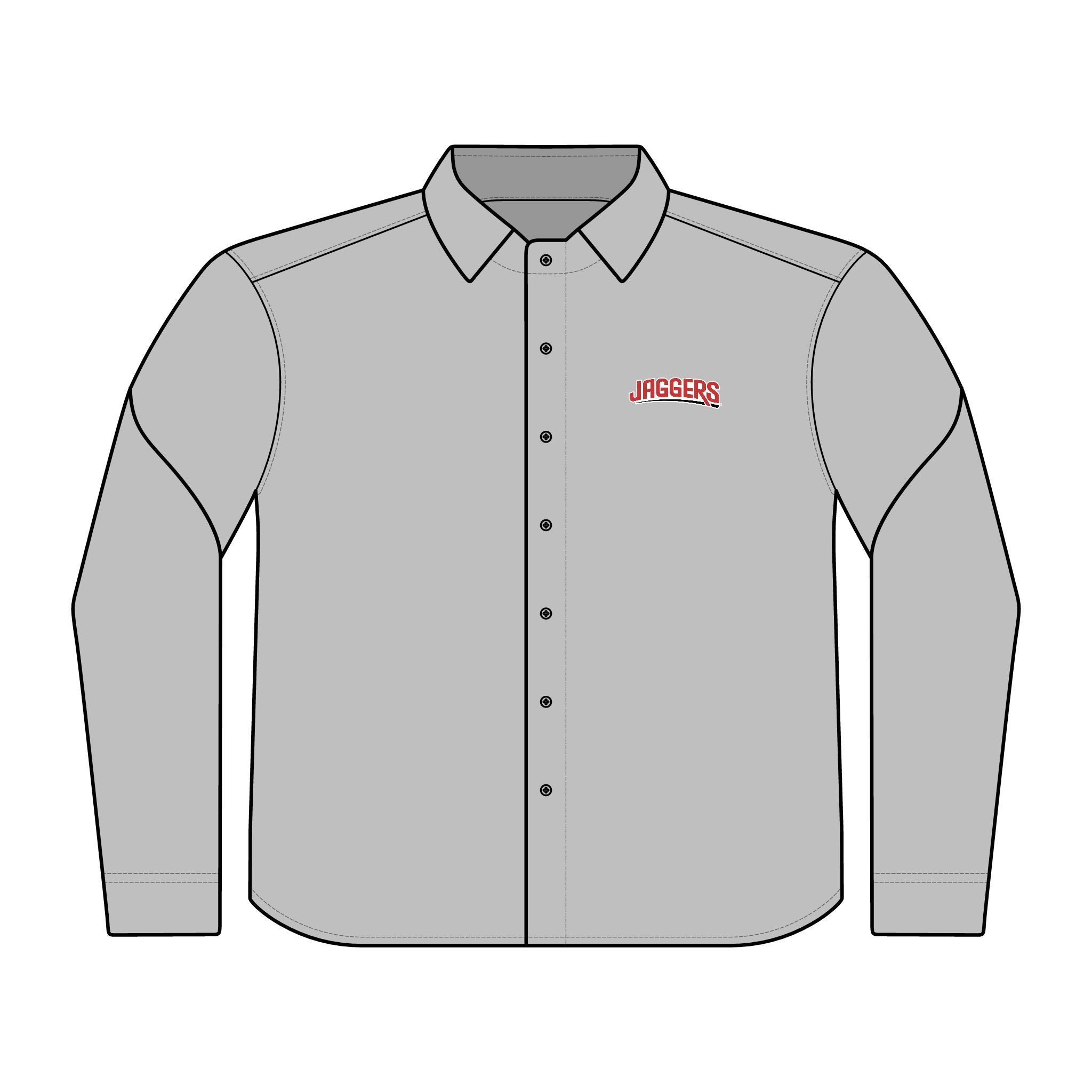 Jaggers Men's Mercer+Mettle Long Sleeve Stretch Woven Shirt