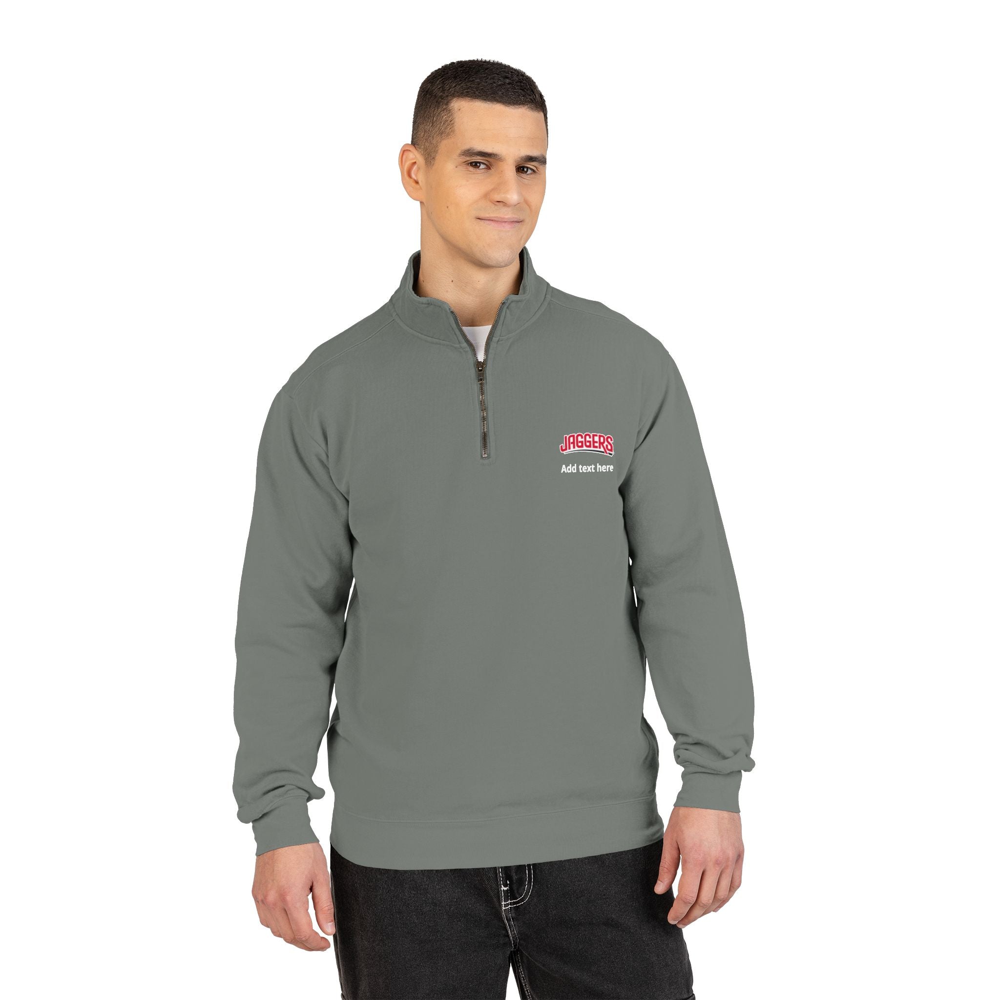Jaggers Comfort Colors Ring Spun 1/4-Zip Sweatshirt