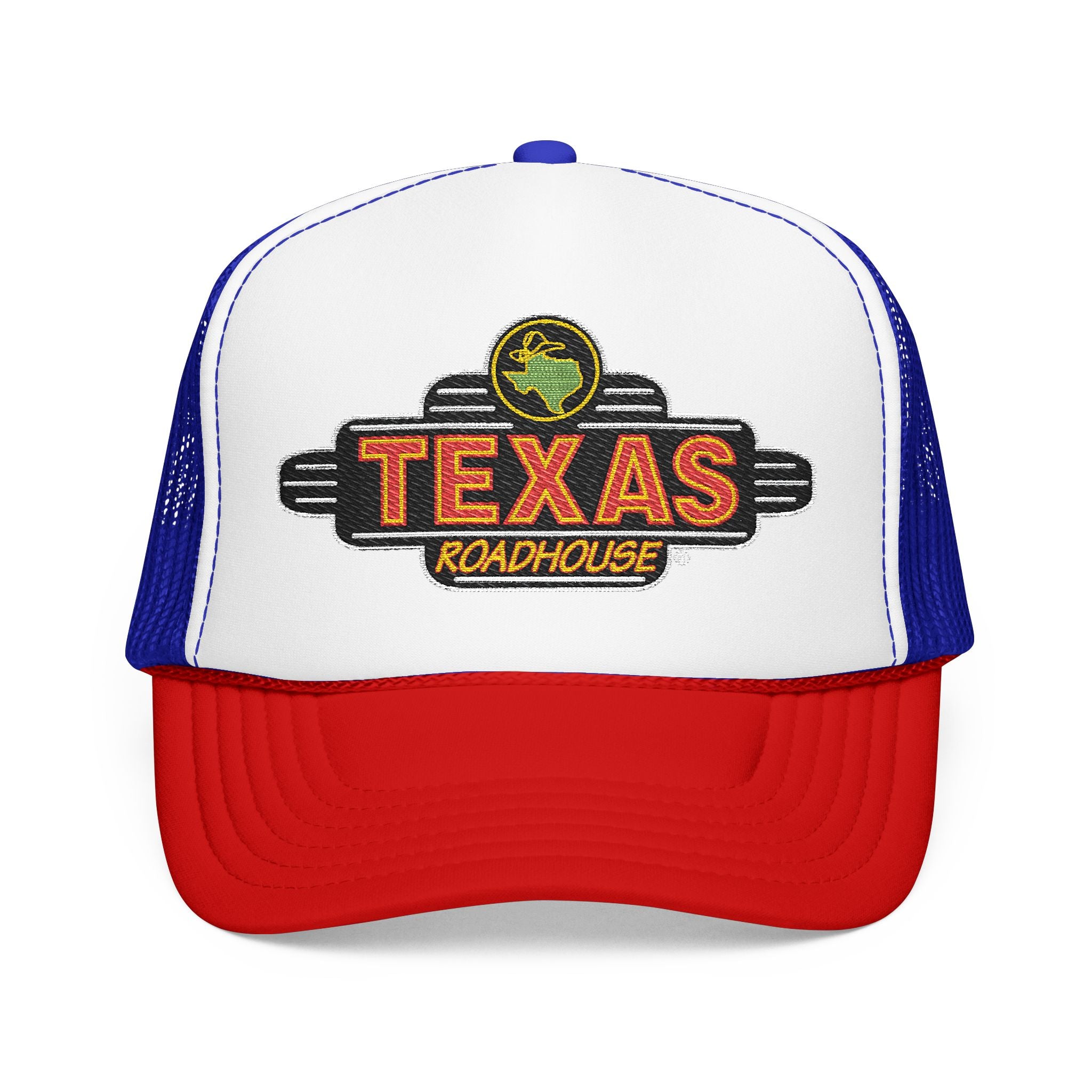 Texas Roadhouse OTTO 5 Panel High Crown Mesh Back Trucker Hat