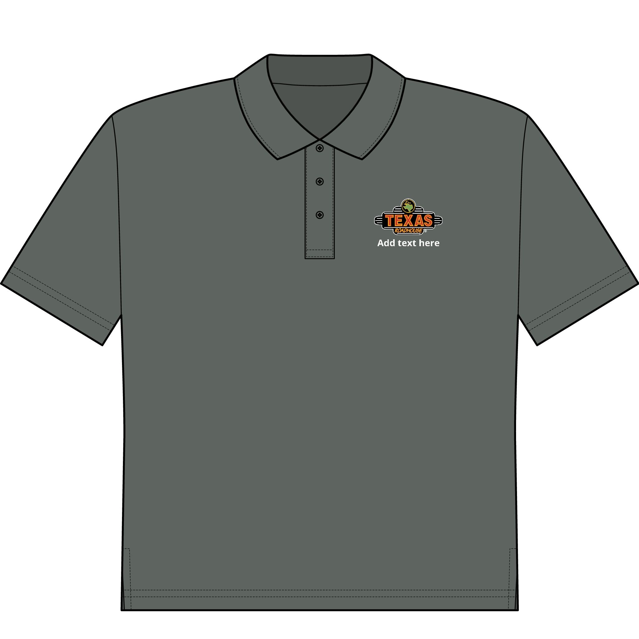 Texas Roadhouse Men's Port Authority C-FREE Performance Polo