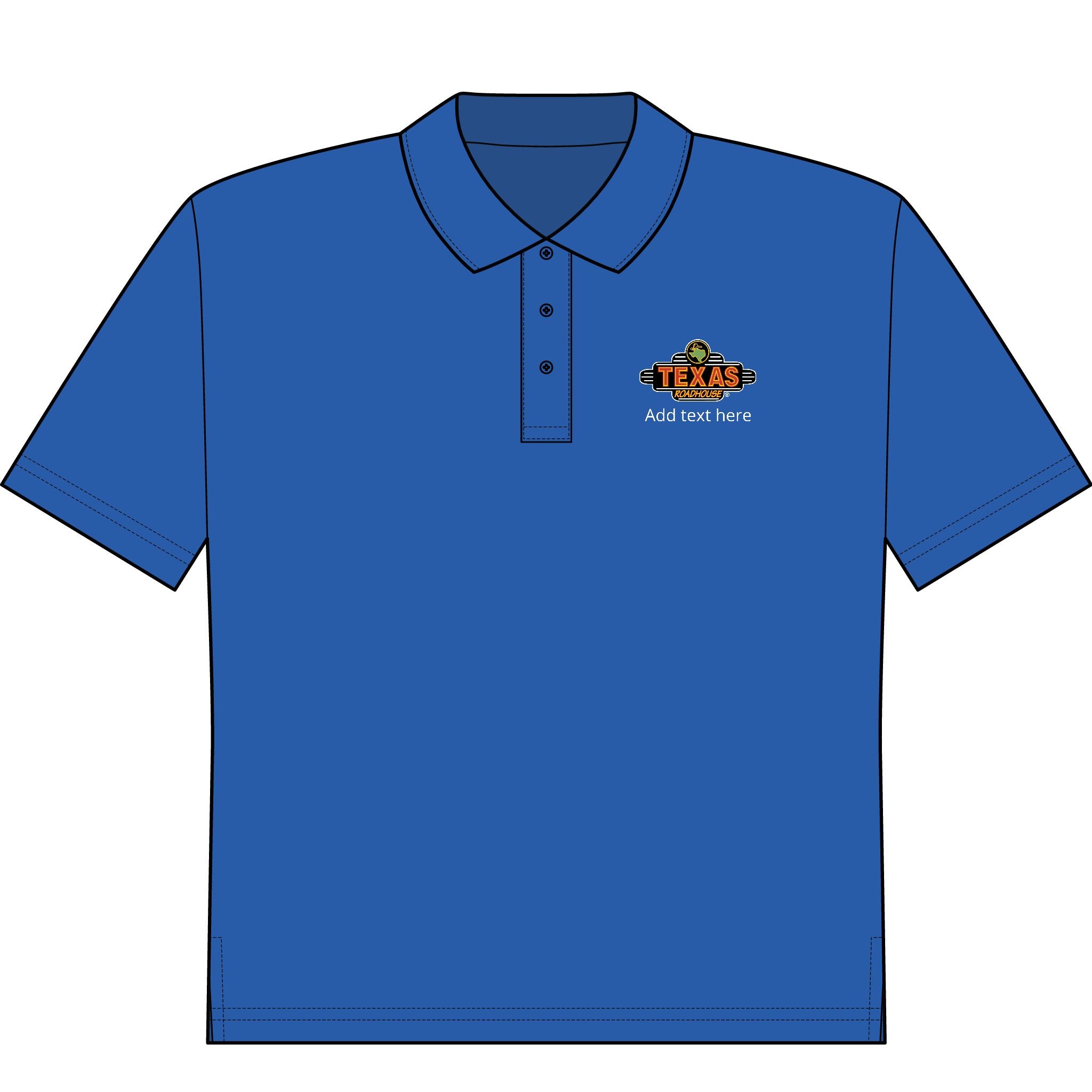 Texas Roadhouse Men's Port Authority C-FREE Performance Polo