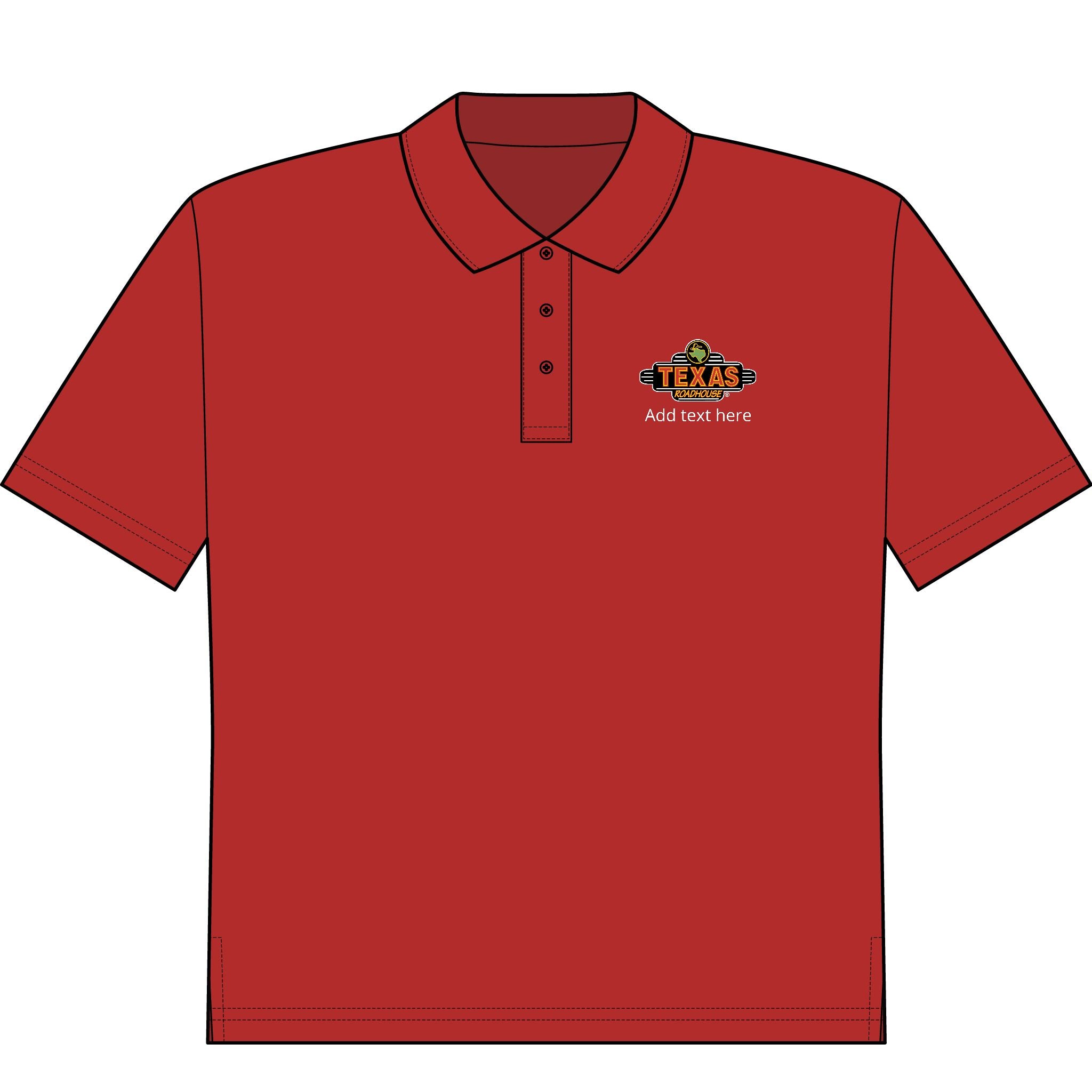 Texas Roadhouse Men's Port Authority C-FREE Performance Polo
