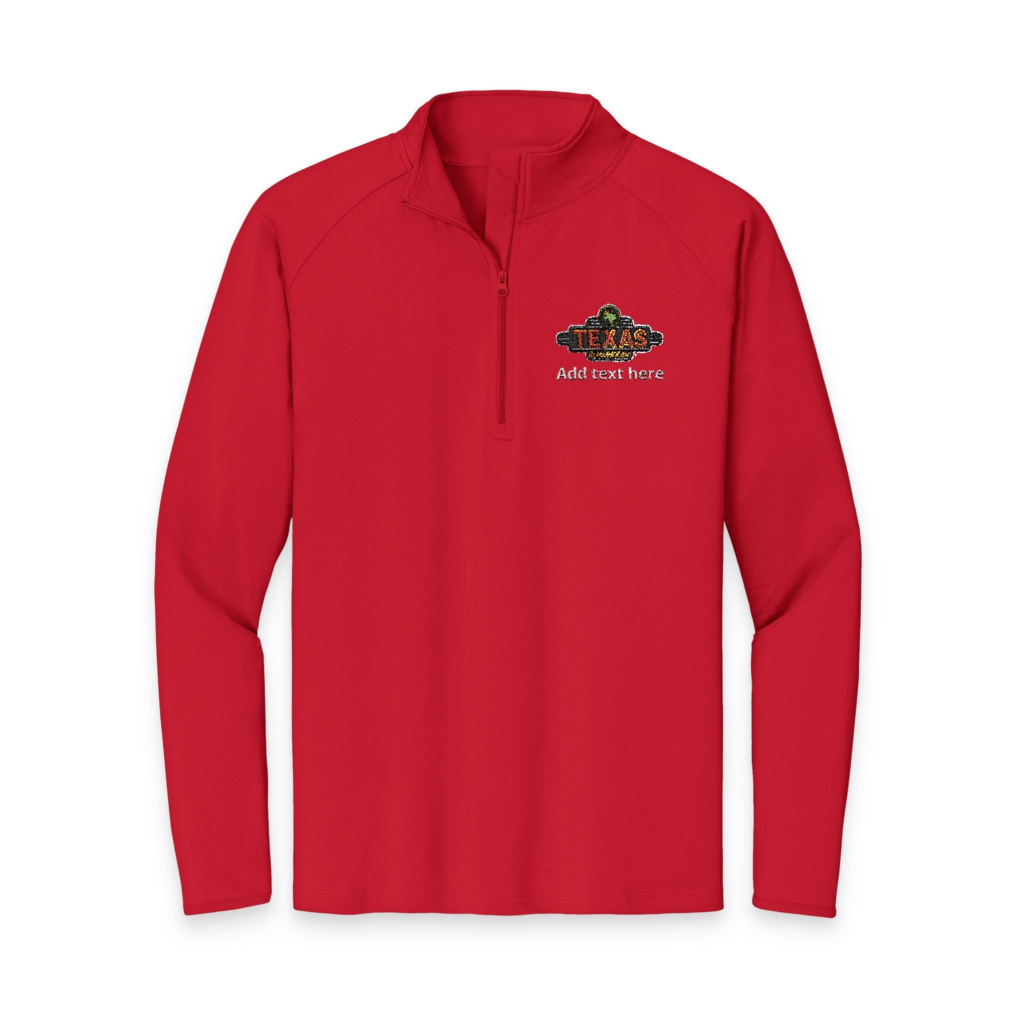 Texas Roadhouse Men's Sport-Tek Sport-Wick Stretch 1/4-Zip Pullover