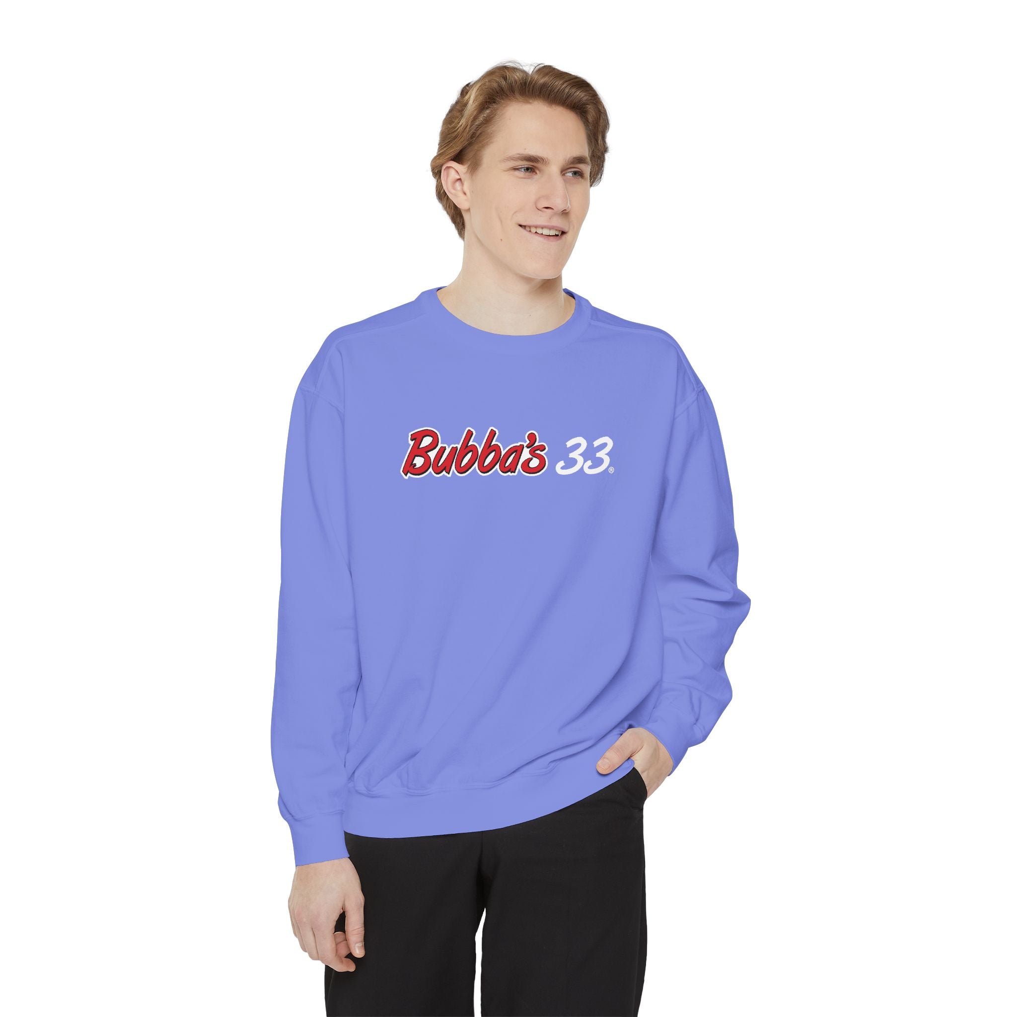 Bubba's 33 Comfort Colors Unisex Garment-Dyed Crewneck Sweatshirt