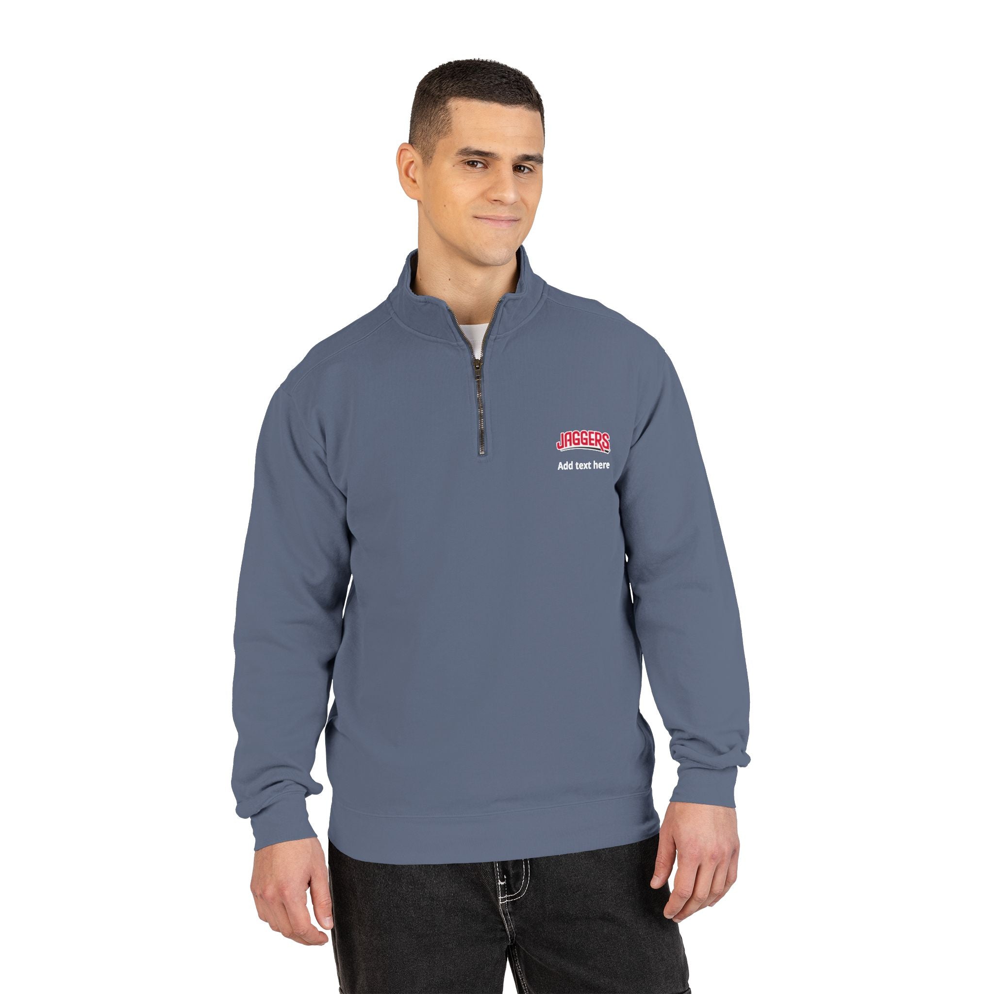 Jaggers Comfort Colors Ring Spun 1/4-Zip Sweatshirt
