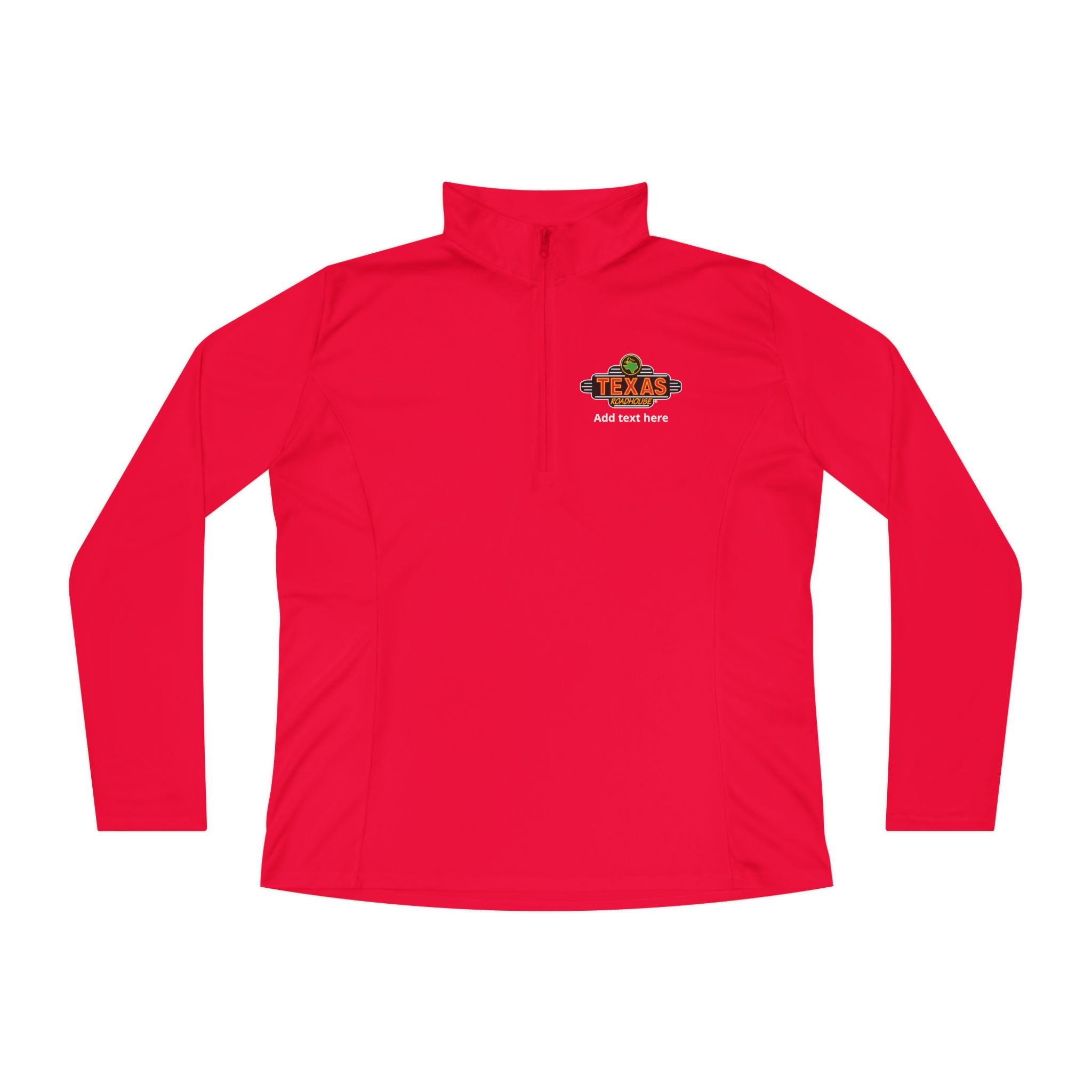 Texas Roadhouse SportTek Women's PosiCharge Competitor 1/4-Zip Pullover