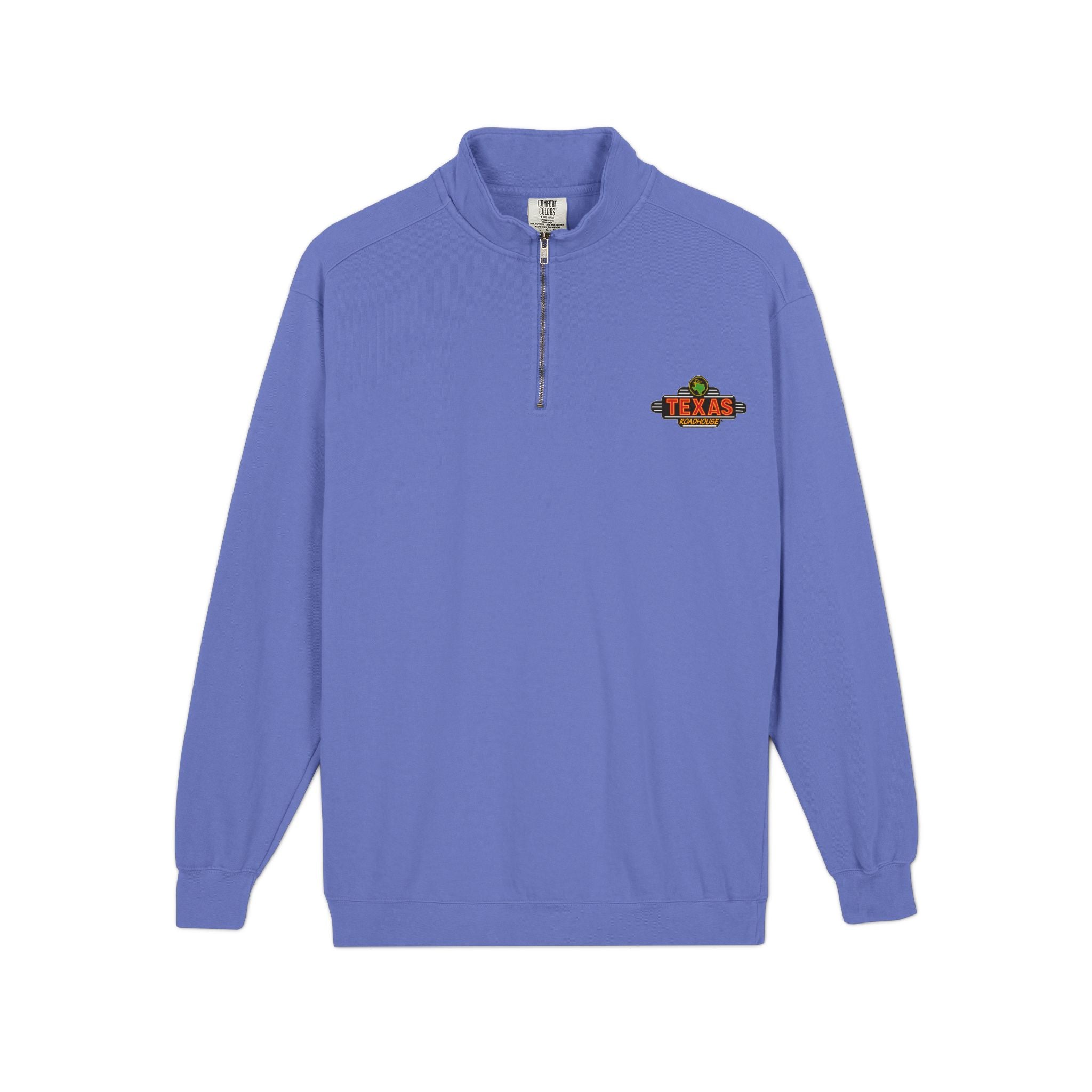Texas Roadhouse Comfort Colors Ring Spun 1/4-Zip Sweatshirt