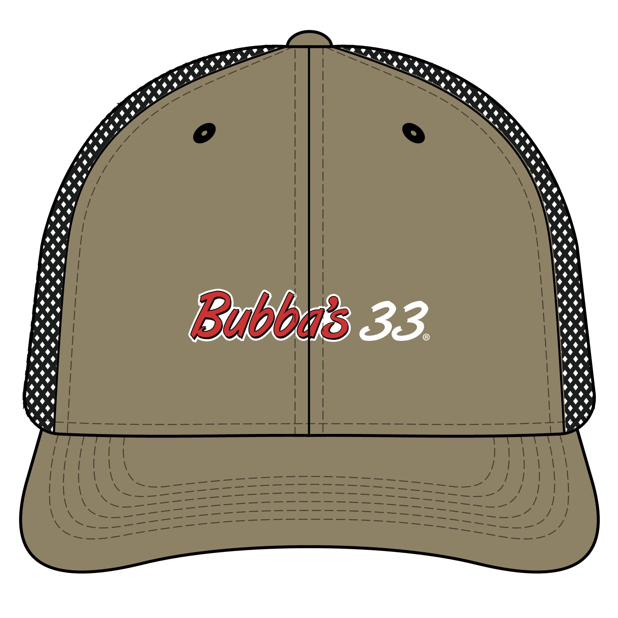 Bubba's 33 New Era Standard Fit Snapback Cap