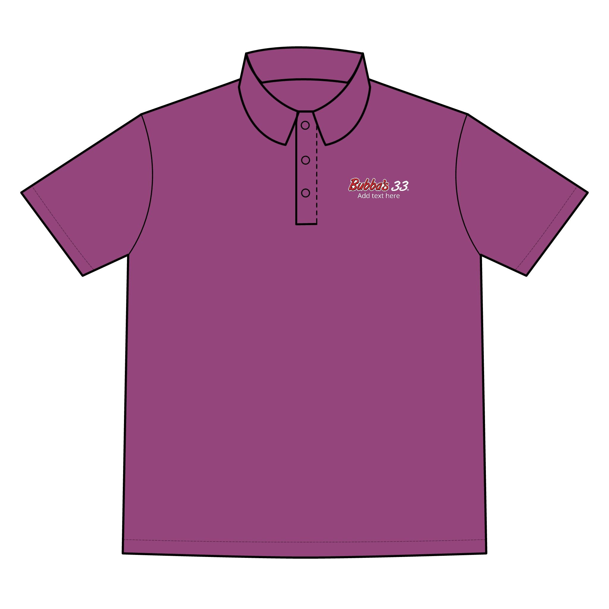 Bubba's Port Authority Performance Fine Jacquard Polo