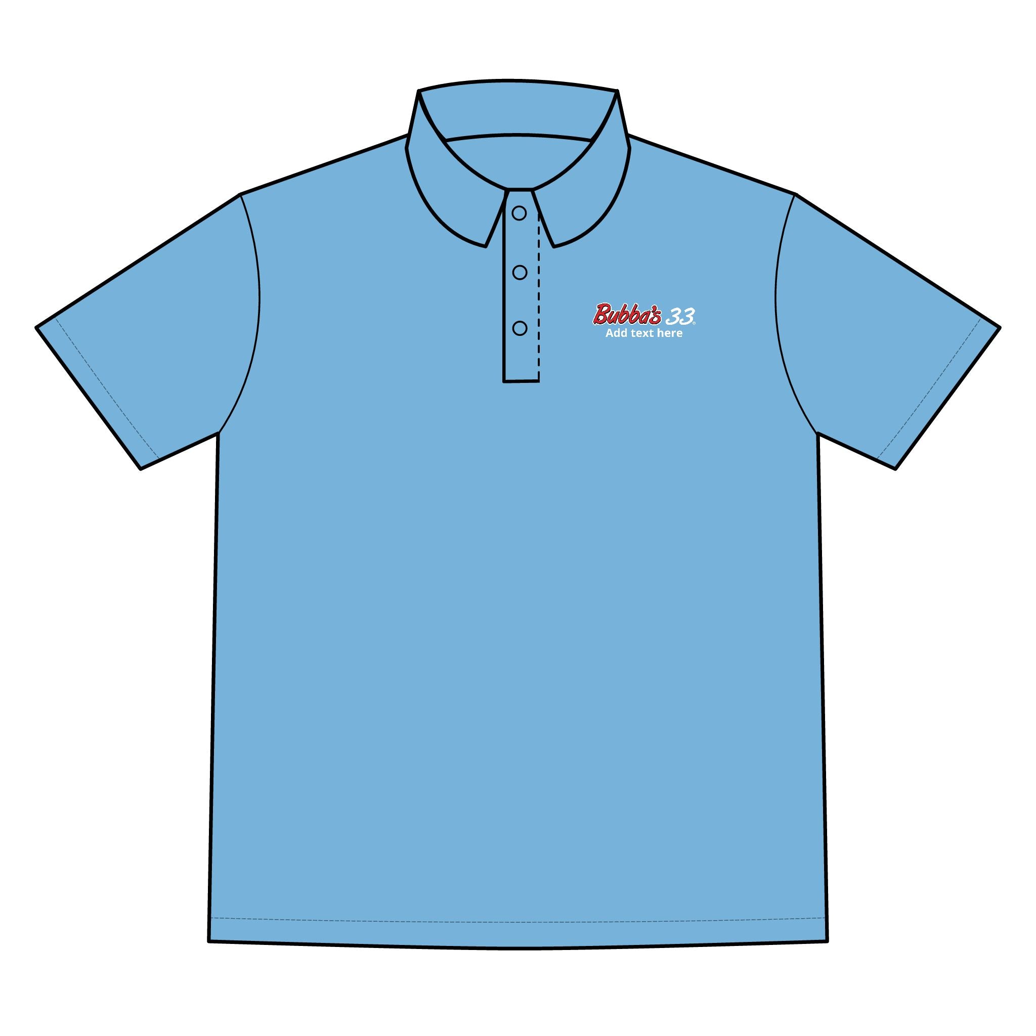 Bubba's Port Authority Performance Fine Jacquard Polo