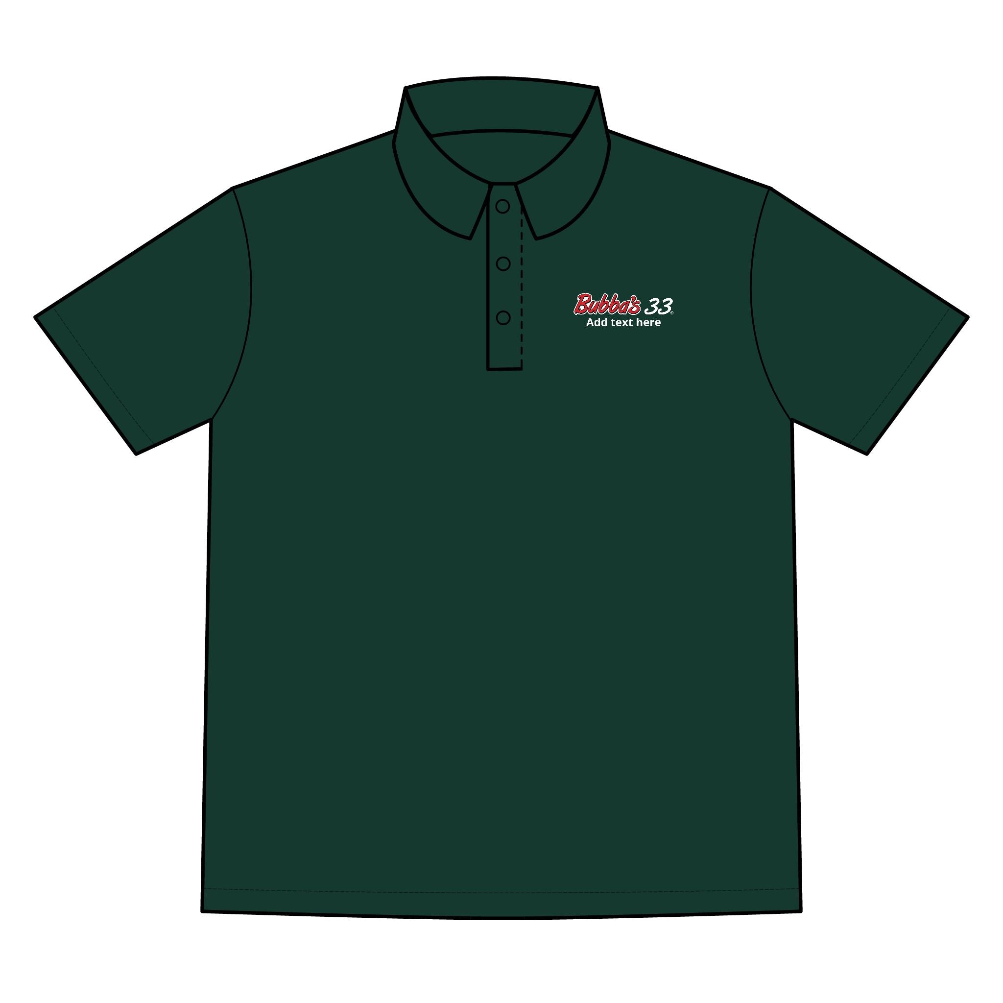 Bubba's Port Authority Performance Fine Jacquard Polo