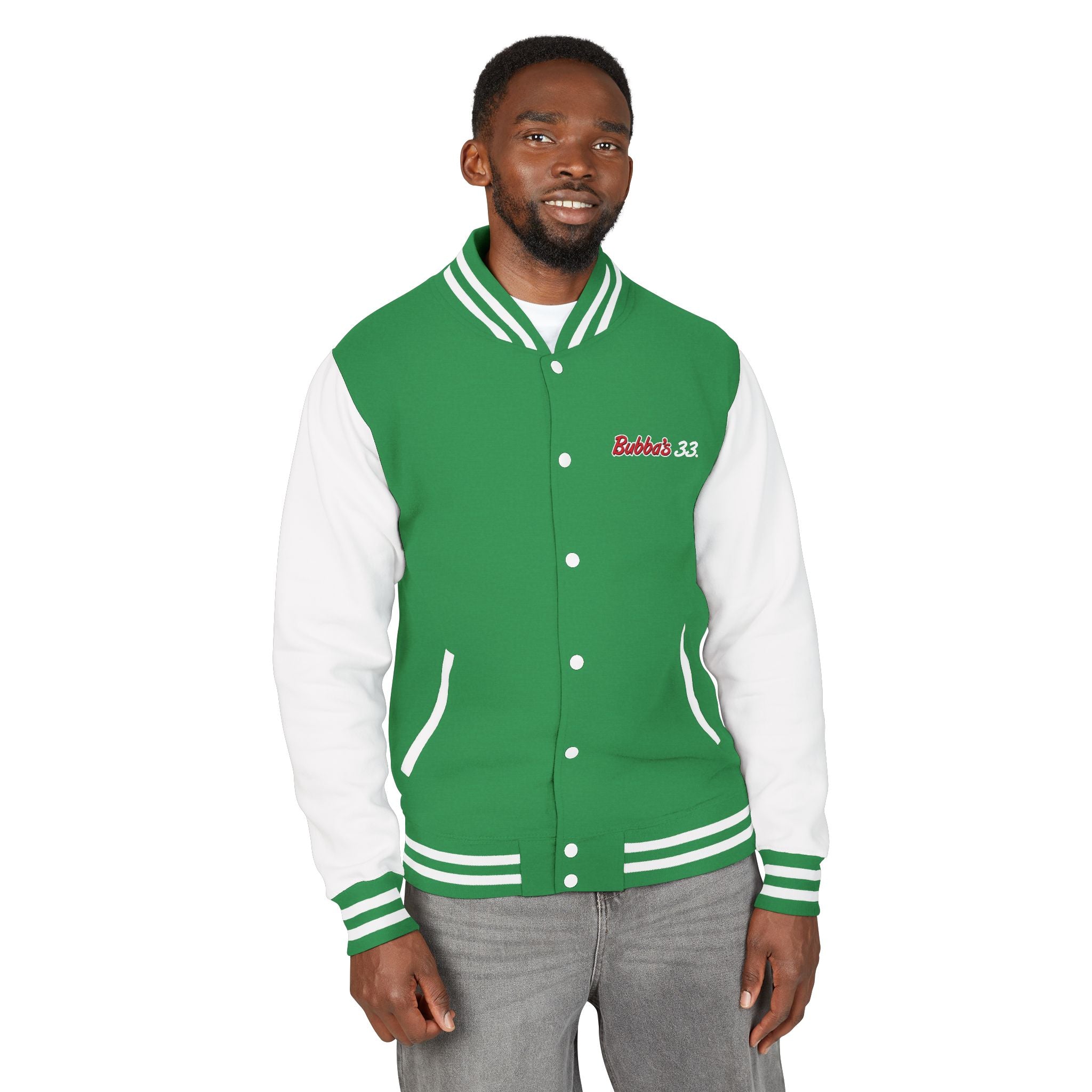 Bubba's 33 Unisex Heavyweight Vintage Letterman Jacket