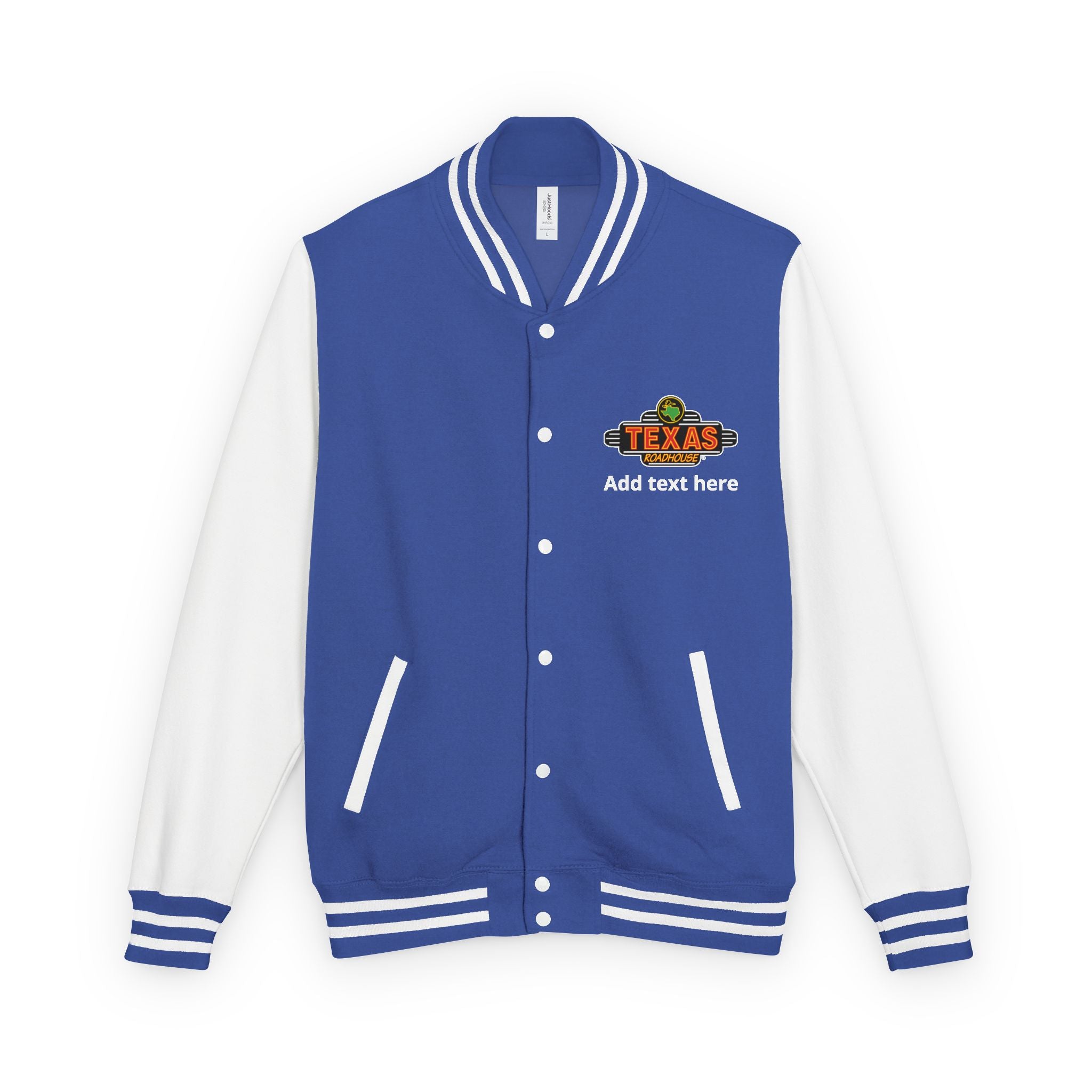 Texas Roadhouse Unisex Heavyweight Letterman Jacket