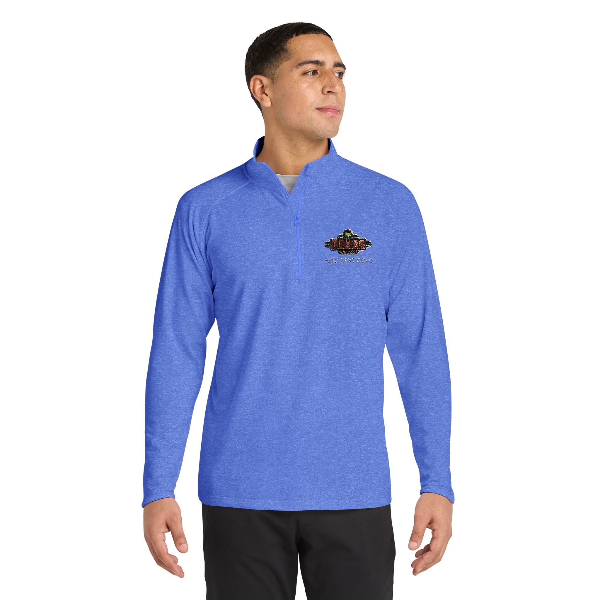 Texas Roadhouse Men's Sport-Tek Sport-Wick Stretch 1/4-Zip Pullover