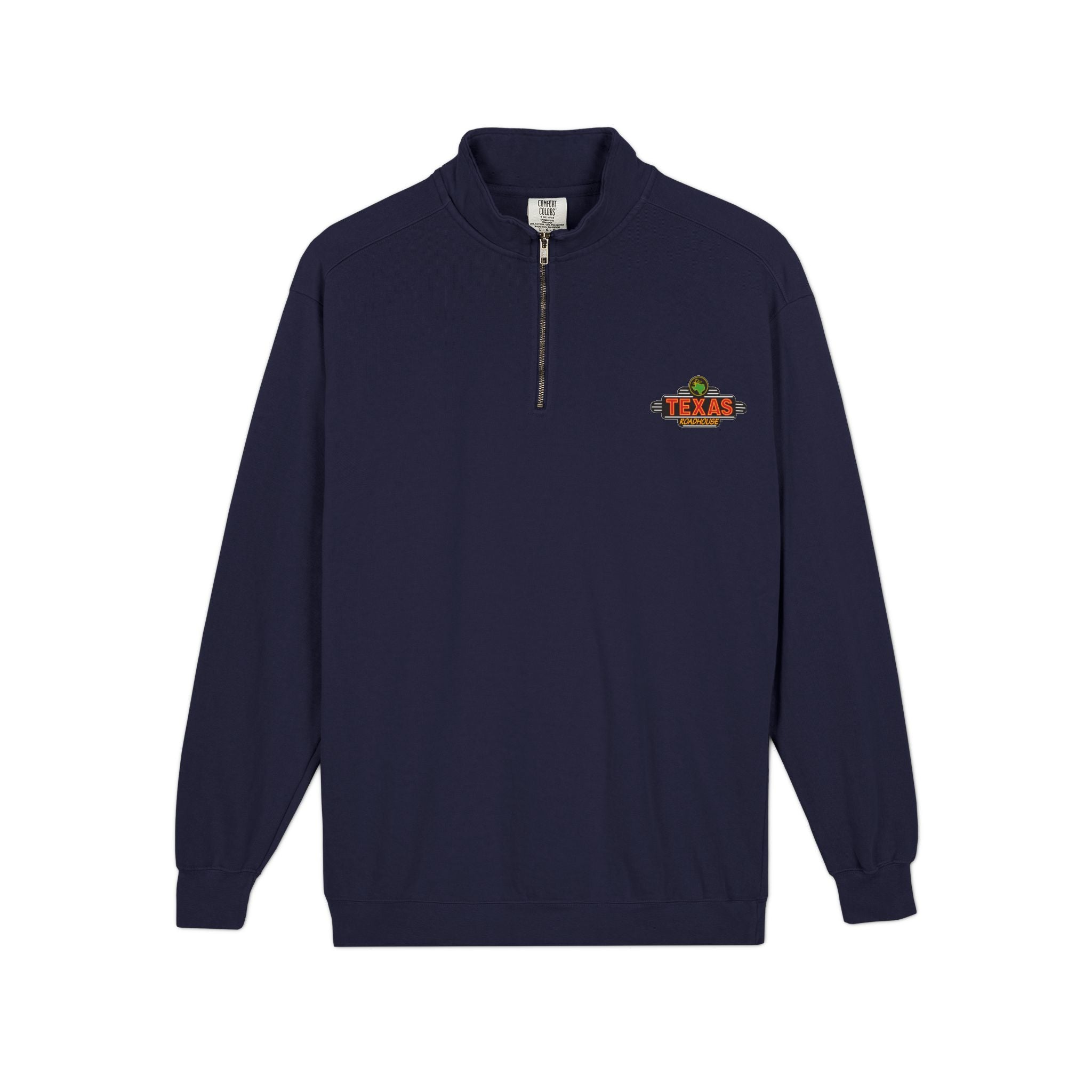 Texas Roadhouse Comfort Colors Ring Spun 1/4-Zip Sweatshirt