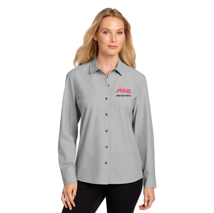 Jaggers Women's Mercer+Mettle Long Sleeve Stretch Woven Shirt