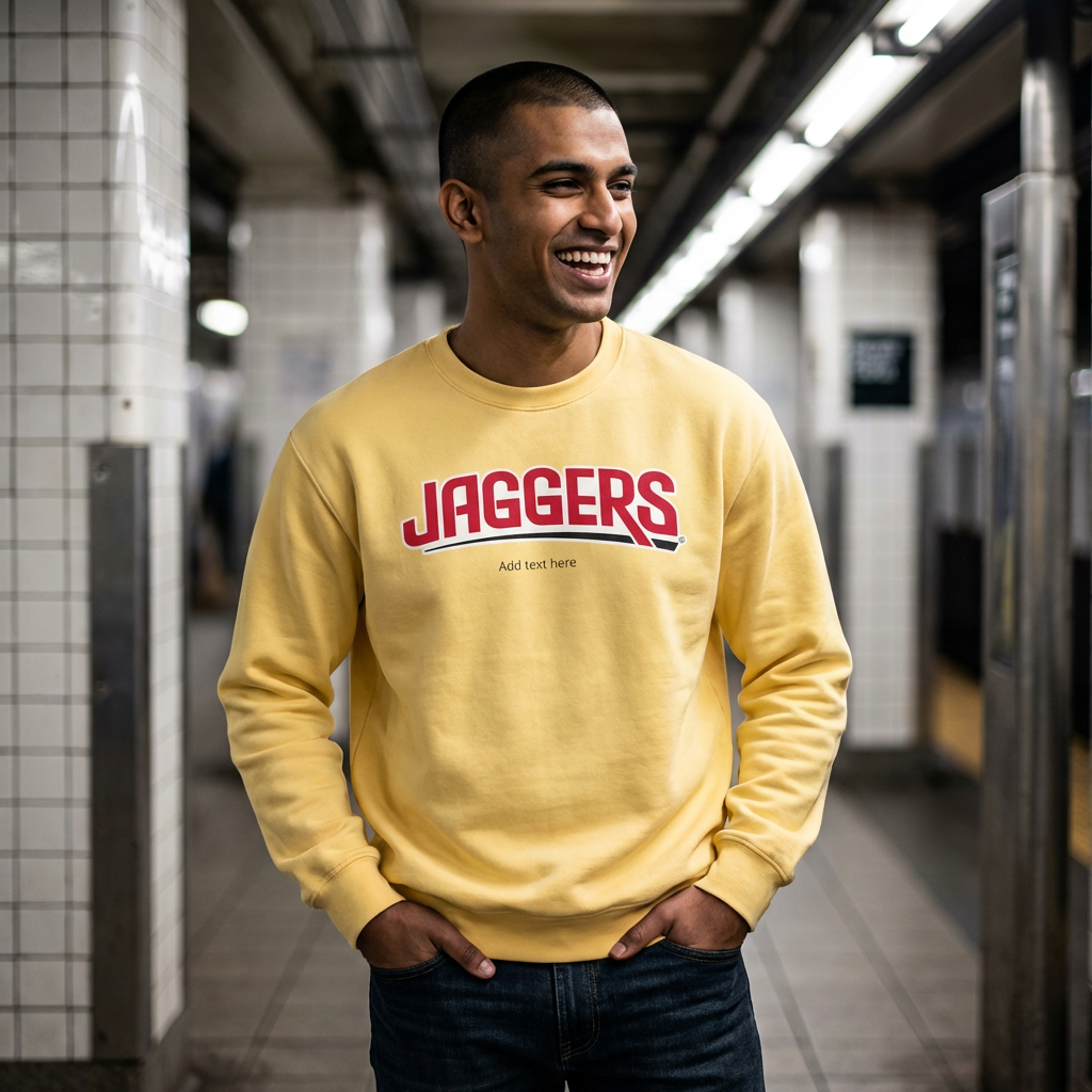 Jaggers Comfort Colors Unisex Garment-Dyed Crewneck Sweatshirt