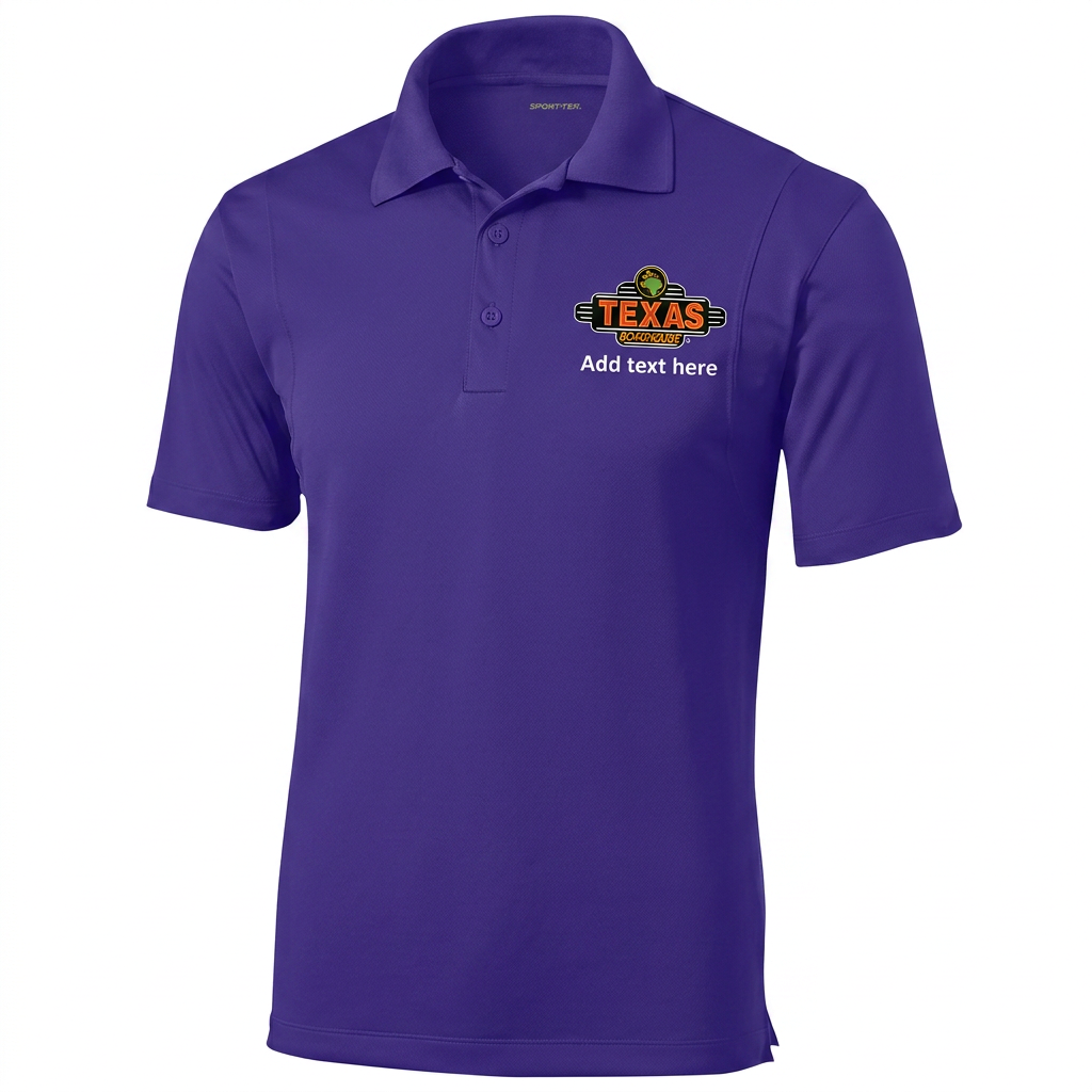 Texas Roadhouse SportTek Micropique Sport-Wick Polo