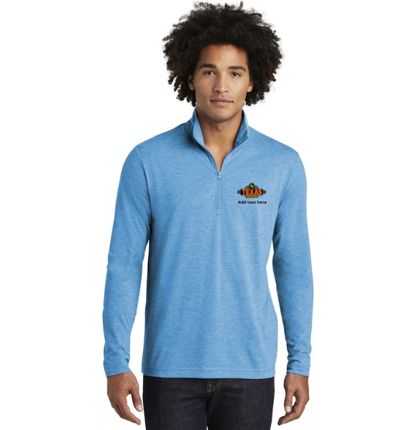 Texas Roadhouse Men's Sport-Tek Posi-Charge Wicking 1/4 Zip Pullover