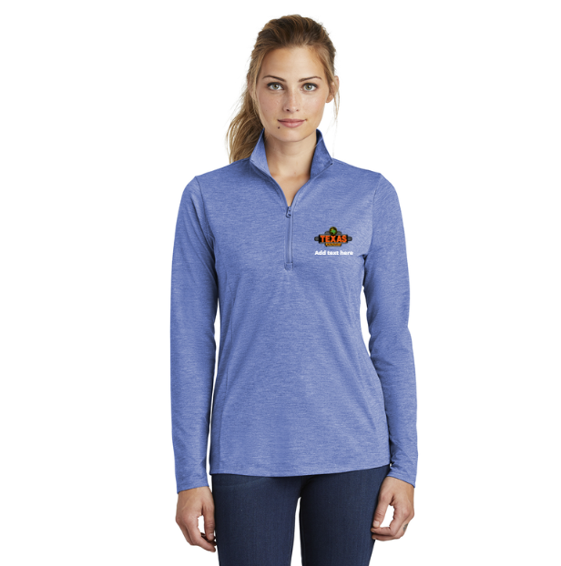 Texas Roadhouse Women's Sport-Tek Posi-Charge Wicking 1/4 Zip Pullover