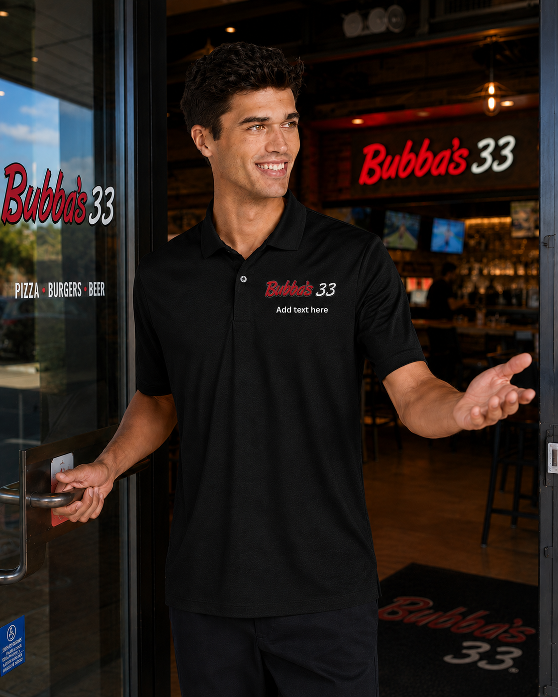 Bubba's 33 Mercer+Mettle® Recharge Jersey Polo