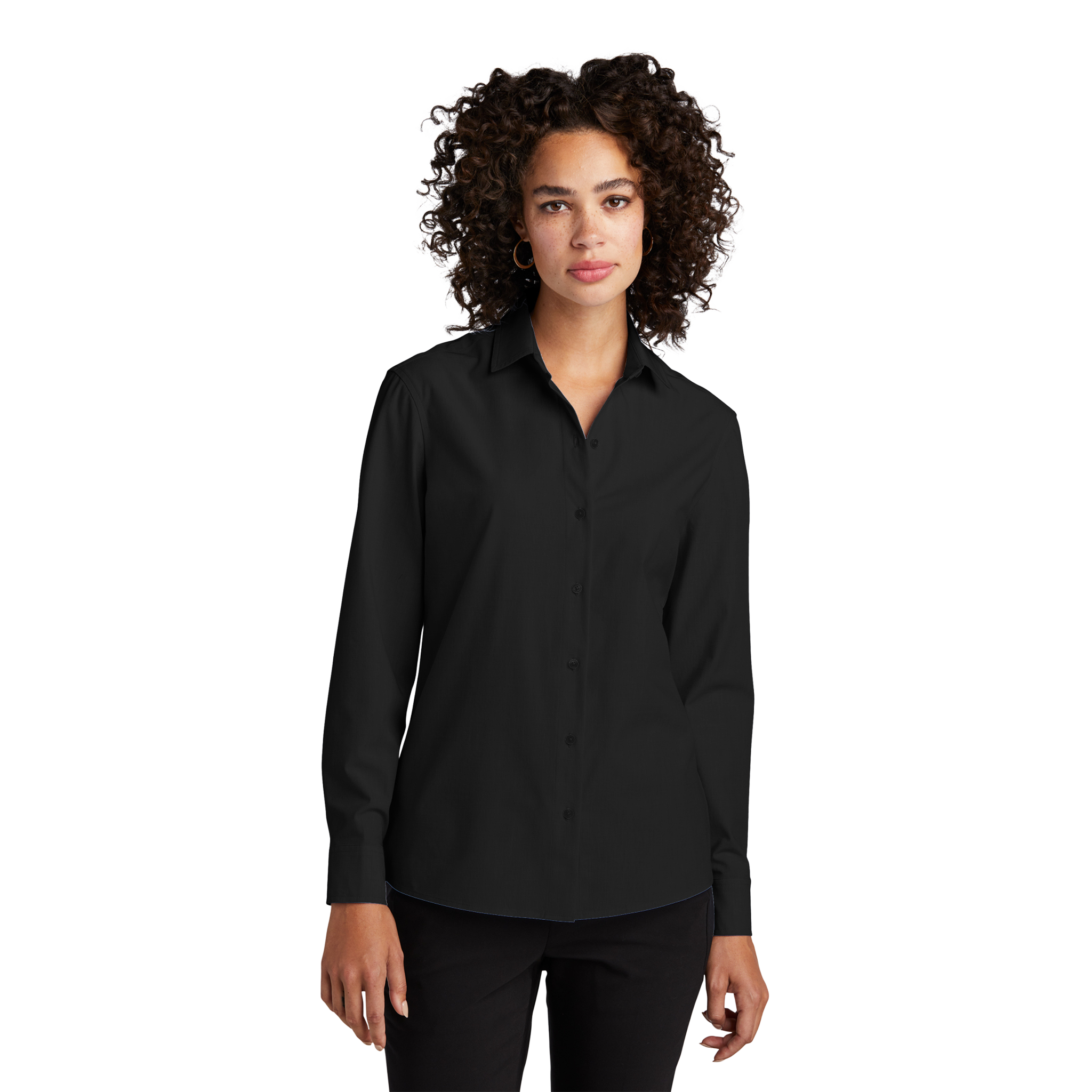 Bubba's 33 Women's Mercer+Mettle Long Sleeve Stretch Woven Shirt