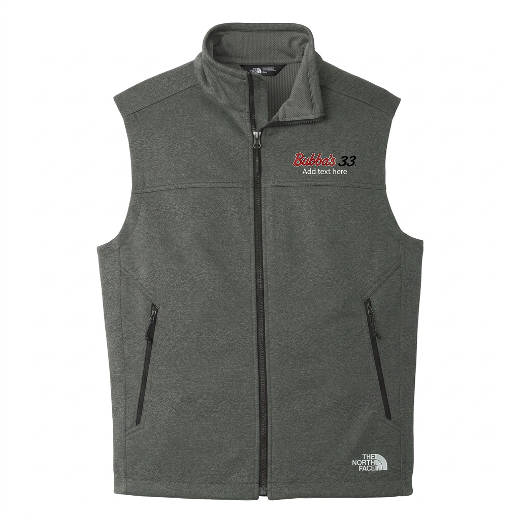 Bubba's 33 Texas Roadhouse The North Face Ridgewall Soft Shell Vest