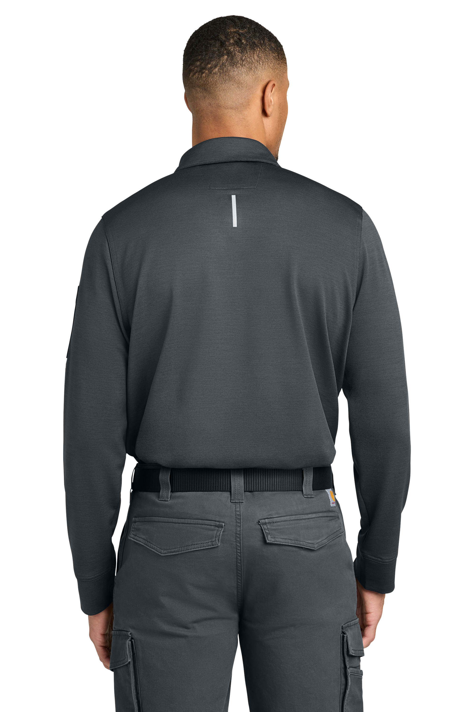 Bubba's 33 Carhartt Rugged Flex Men's Heavyweight Long Sleeve Polo