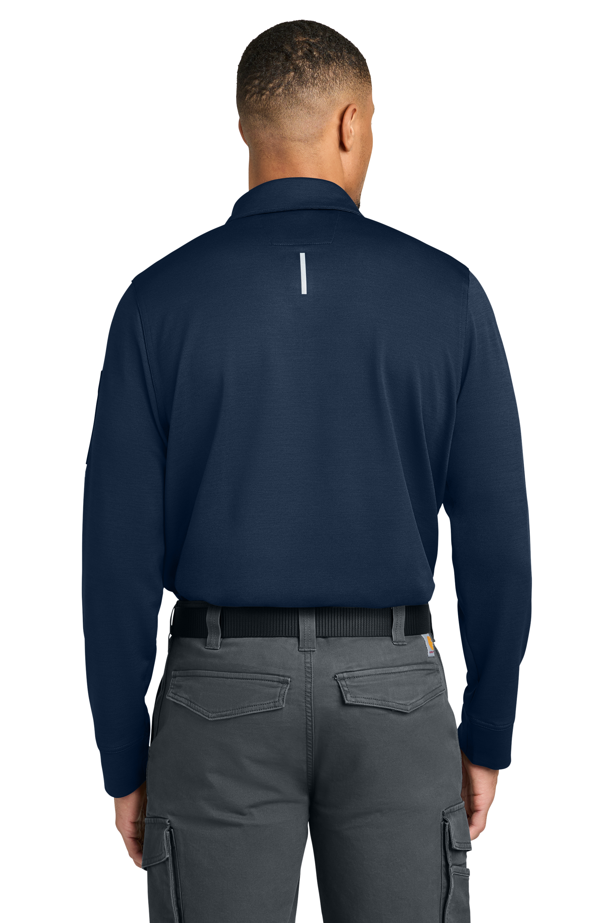 Jaggers Carhartt Rugged Flex Men's Heavyweight Long Sleeve Polo