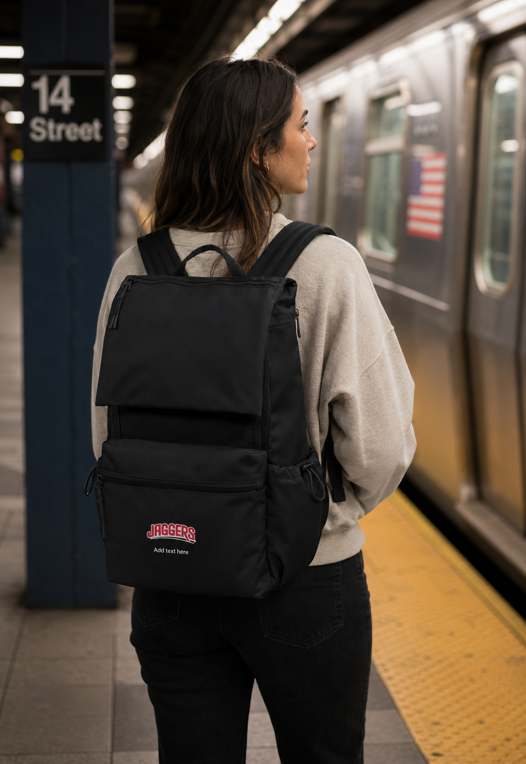 Jaggers Port Authority Matte Oxford Backpack