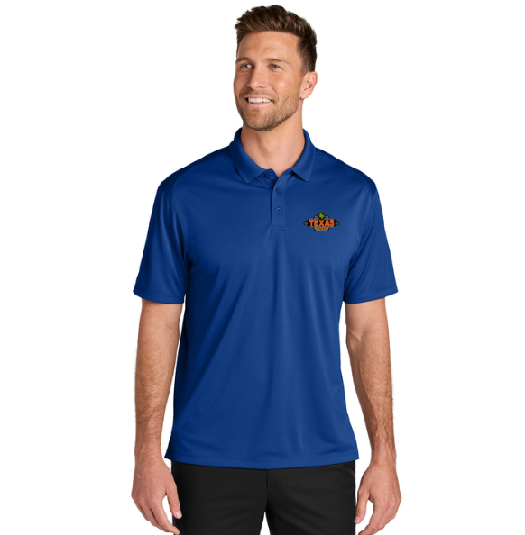 Texas Roadhouse Men's Port Authority Tall Wearever Performance Pique Polo