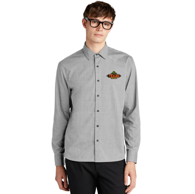 Texas Roadhouse Men's Mercer+Mettle Long Sleeve Stretch Woven Shirt