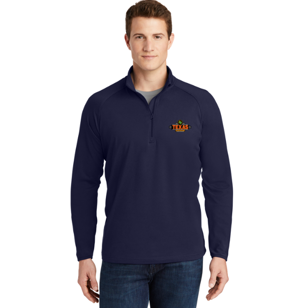 Texas Roadhouse Men's Sport-Tek Sport-Wick Stretch 1/4-Zip Pullover