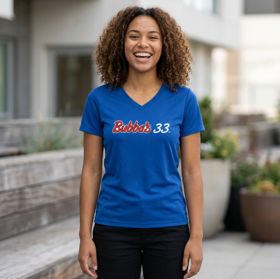Bubba's 33 Sport-Tek Women's PosiCharge Competitor V-Neck Tee