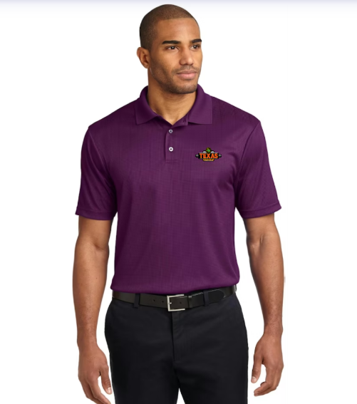 Texas Roadhouse Port Authority Performance Fine Jacquard Polo