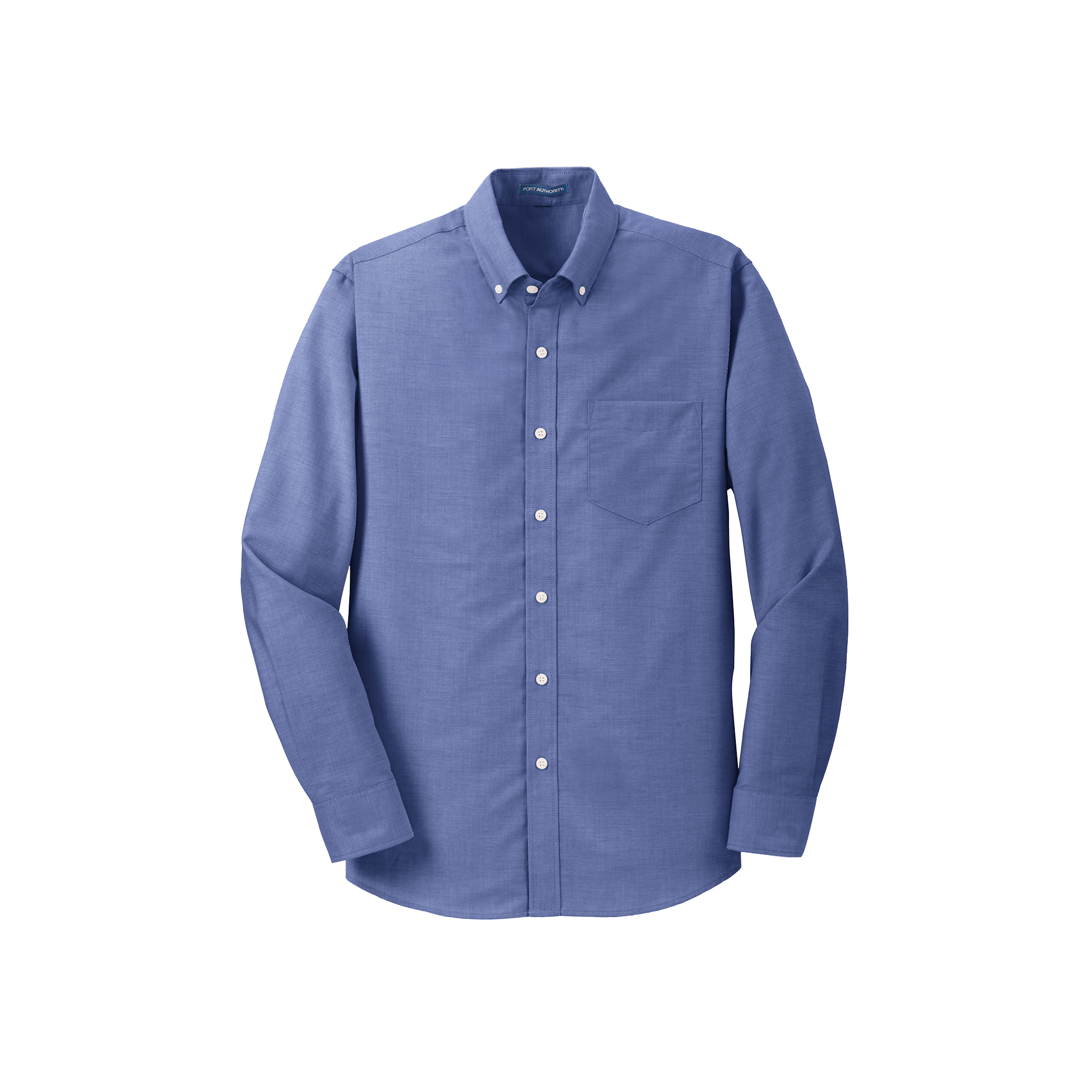 Jaggers Men's Port Authority Long Sleeve SuperPro Oxford Shirt