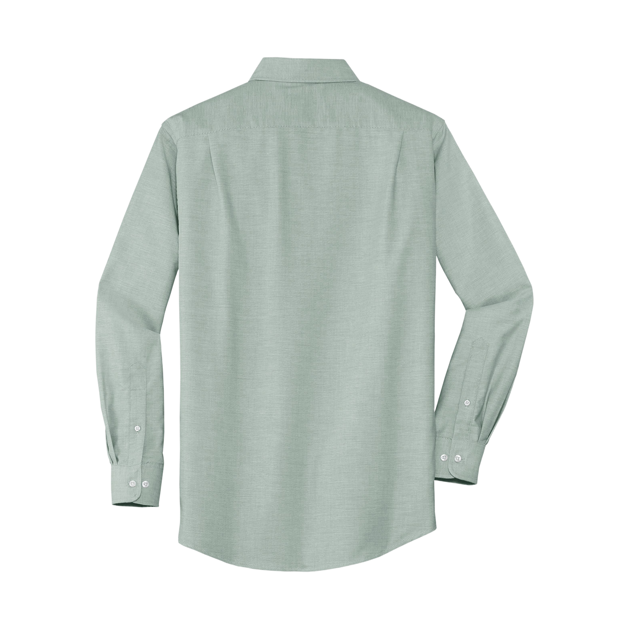 Jaggers Men's Port Authority Long Sleeve SuperPro Oxford Shirt
